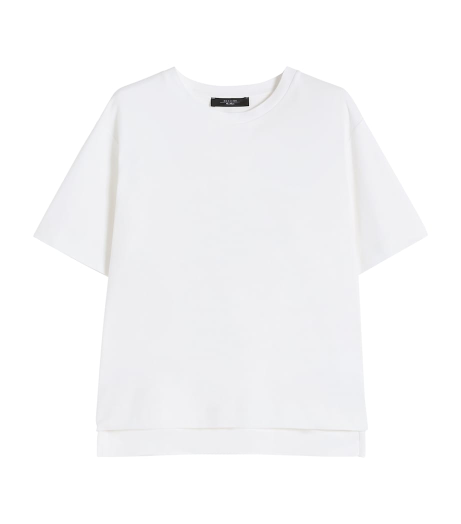 Weekend Max Mara Womens Cotton T-Shirt White Image 1