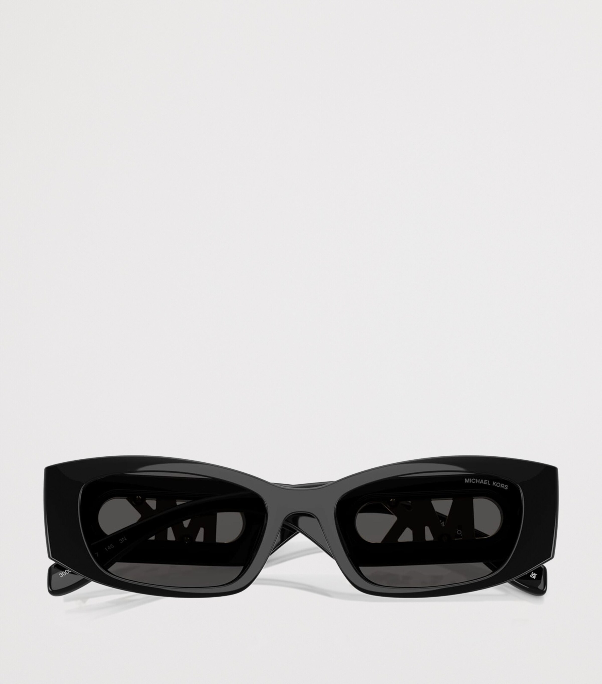 Michael Kors Rhodes Rectangle Sunglasses Black Image 5