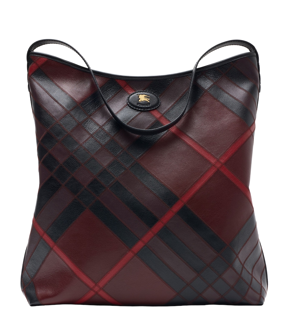 Large Leather Highlands Shoulder Bag FIG Image 1