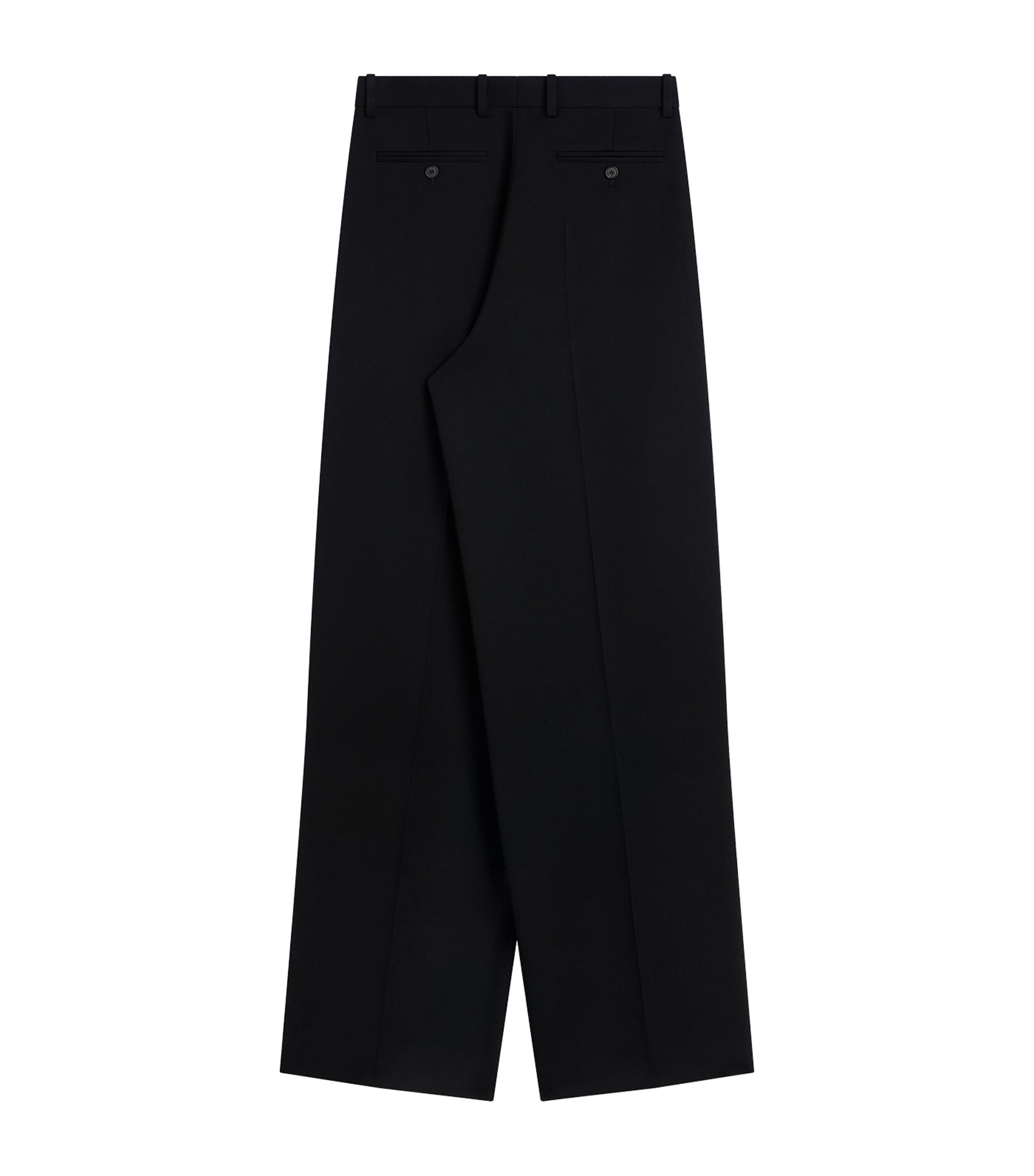 Givenchy Womens Wool Pleated Trousers Image 2