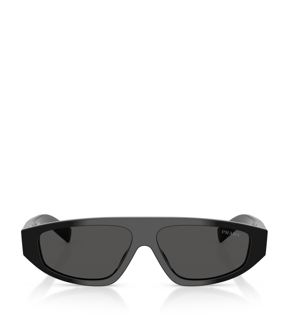 Prada PR C02S Irregular Sunglasses Black Image 1