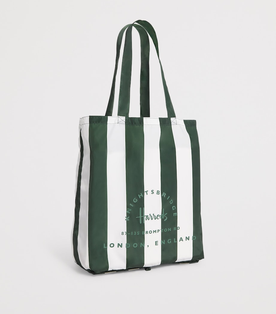 Logo Pocket Shopper Bag GREEN Image 2