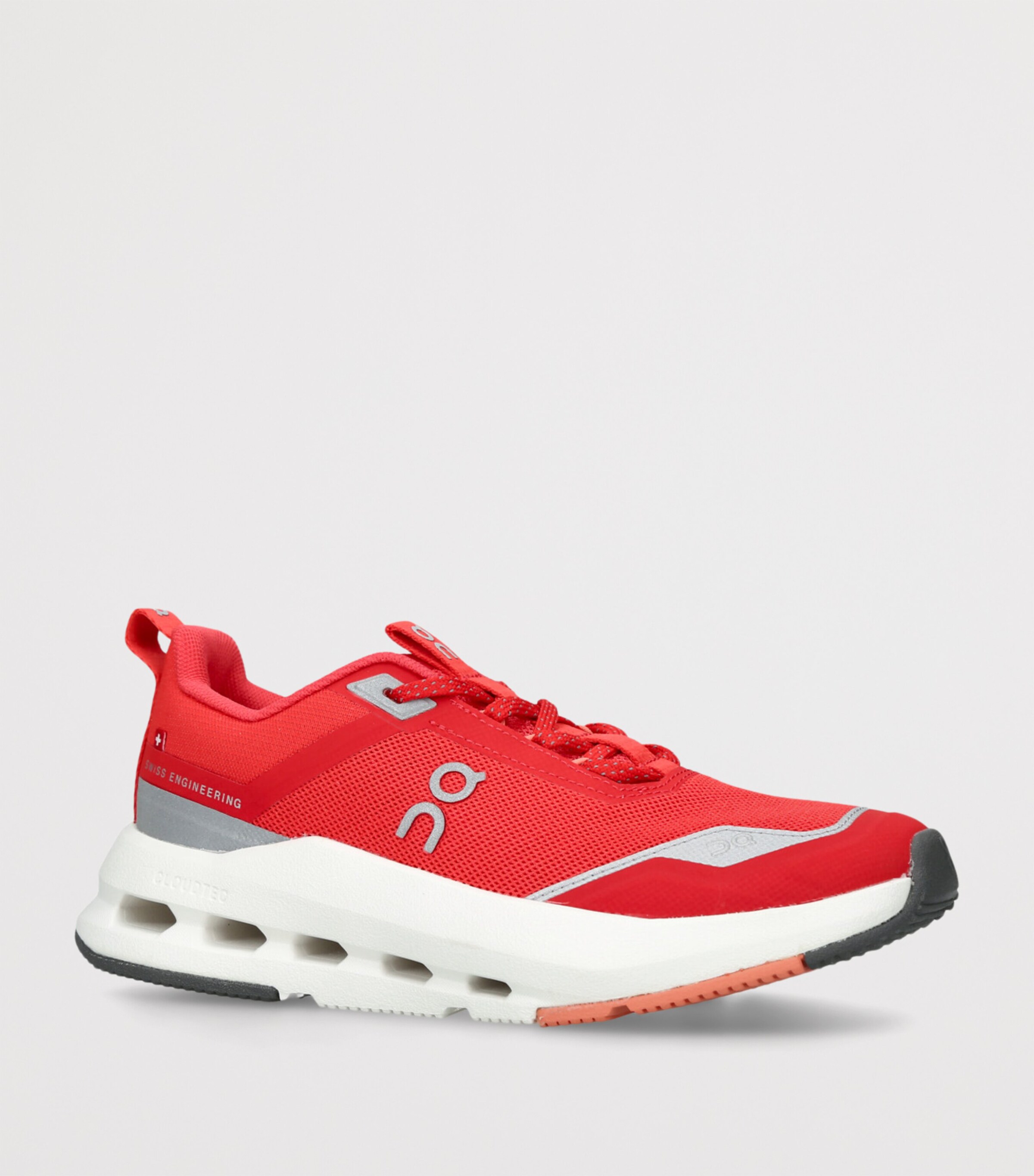 ON Running Cloudnova Youth Sneakers Red Image 3