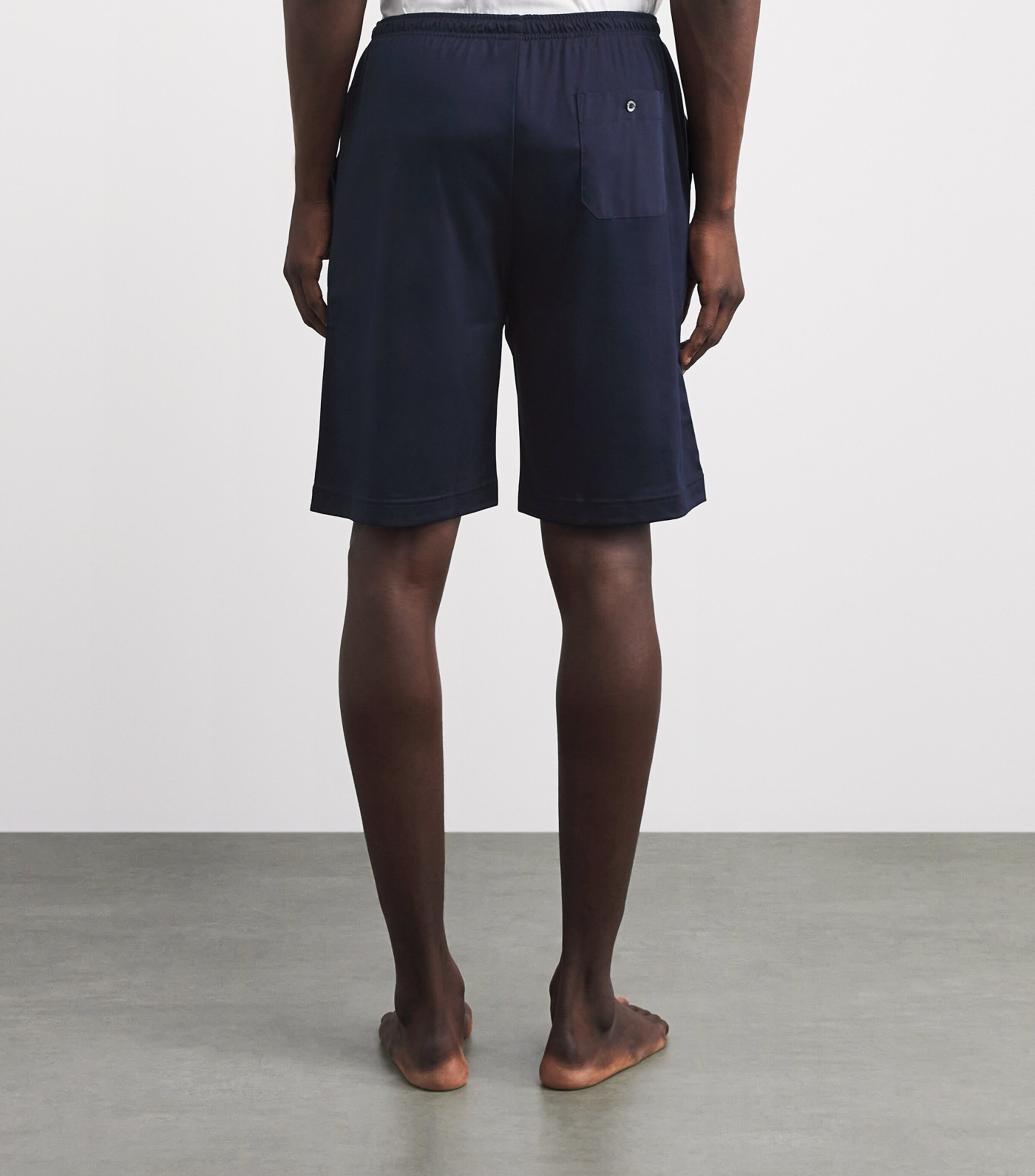 Zimmerli Mens Lounge Shorts Midnight Image 5
