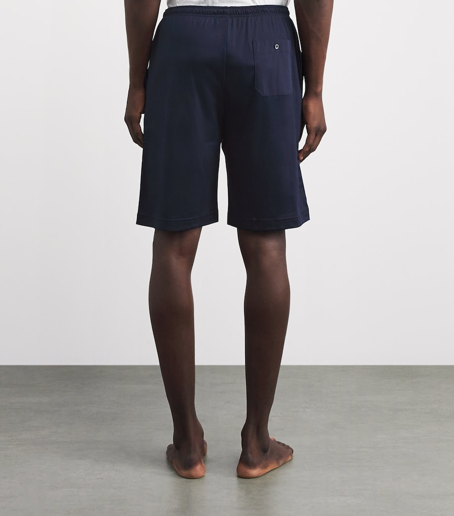 Zimmerli Mens Lounge Shorts Midnight Image 5