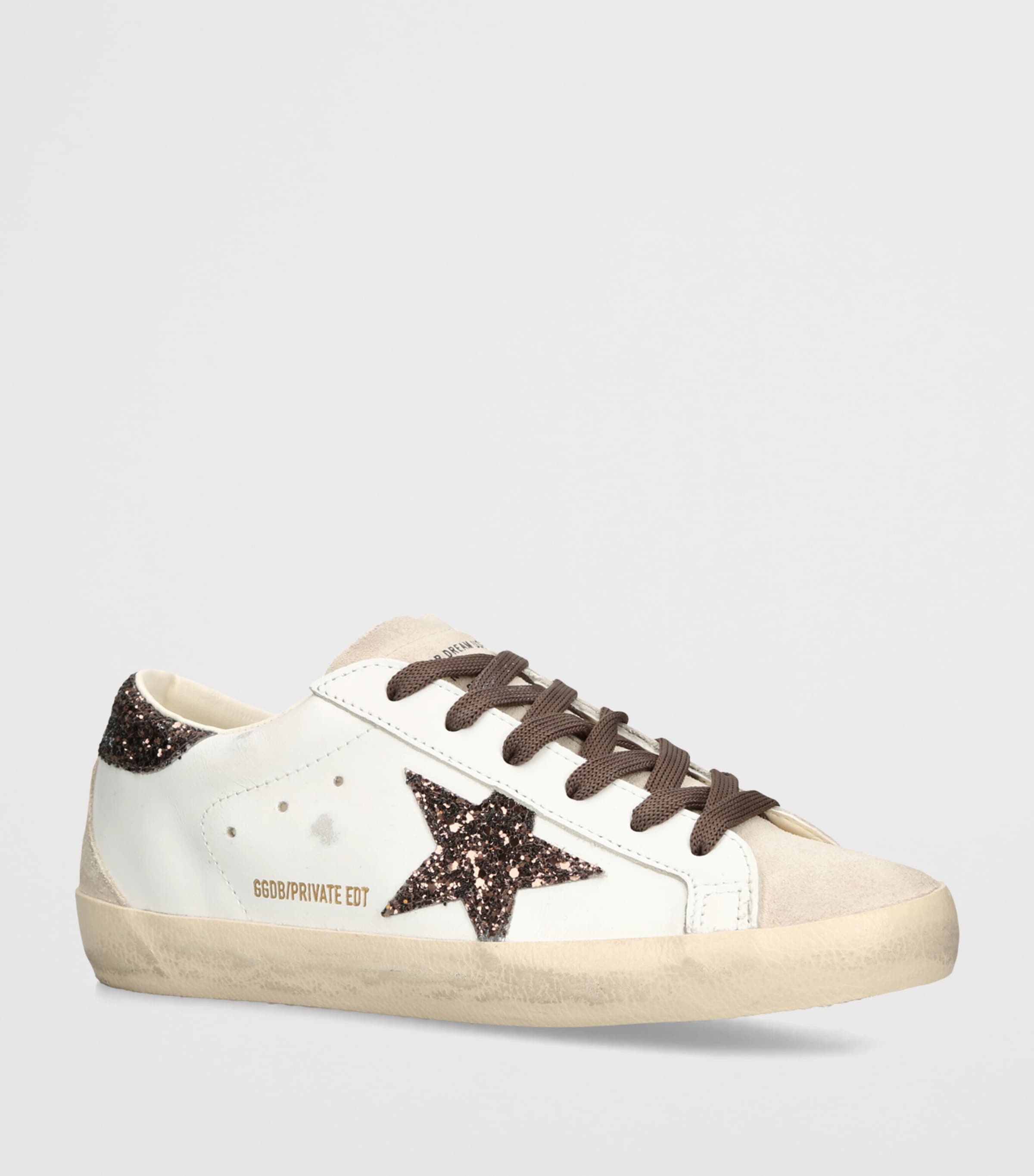 Golden Goose Leather Superstar Sneakers White/comb Image 2