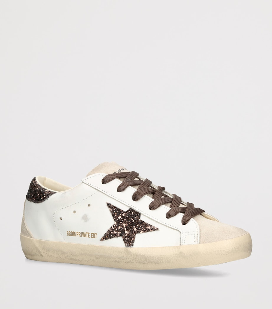 Golden Goose Leather Superstar Sneakers White/comb Image 2