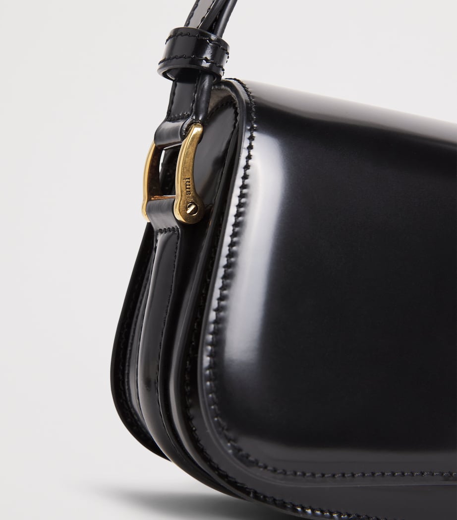 Leather Paris Paris Shoulder Bag NOIR - 001 Image 6