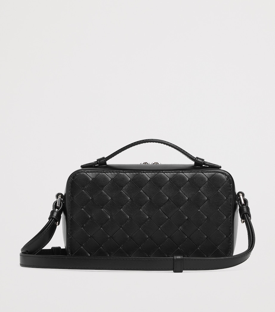 Leather Intrecciato Getaway Phone Pouch 8803 Image 4