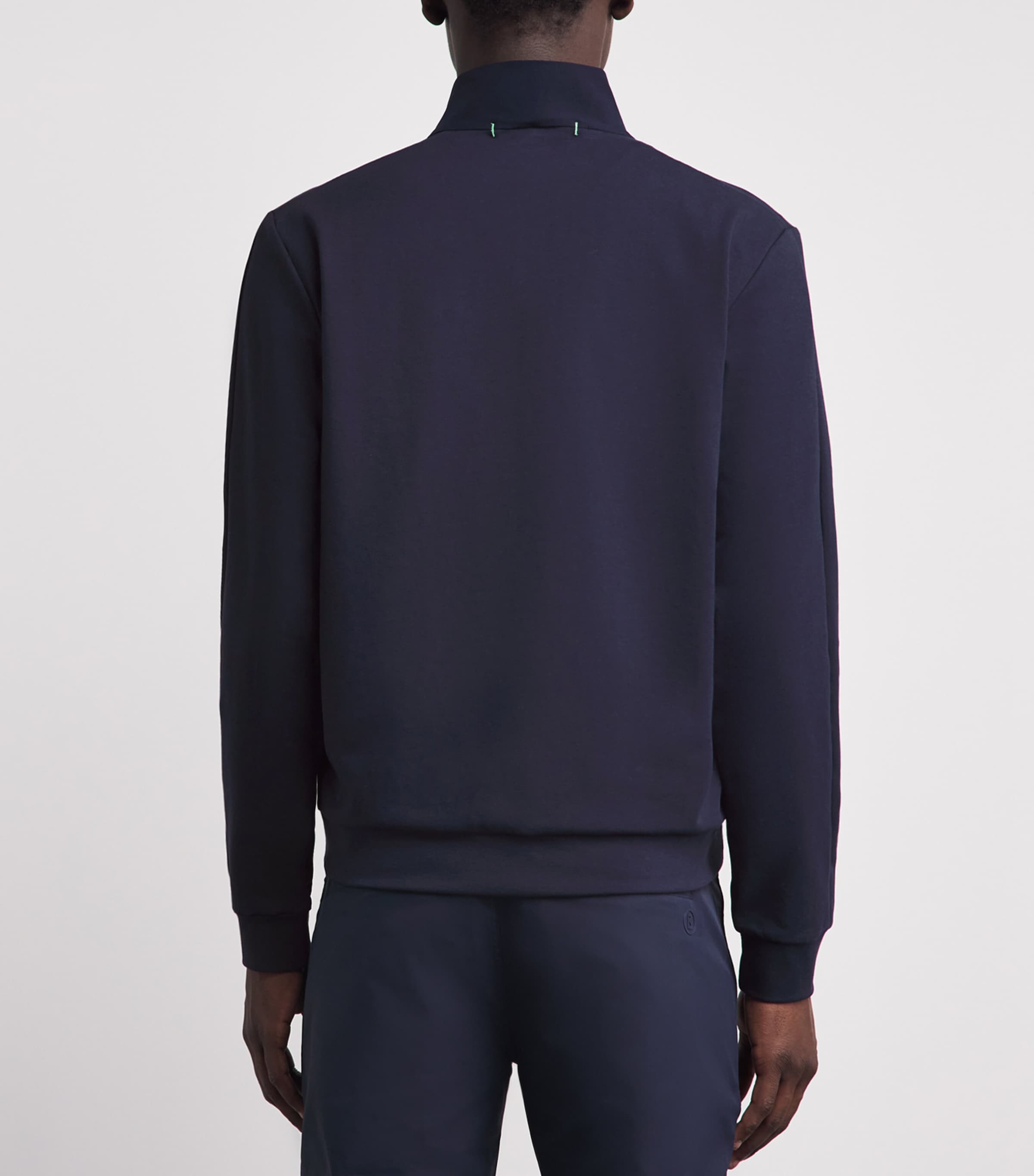 Bogner Mens Cotton-Blend Connor Quarter-Zip Sweatshirt Image 5