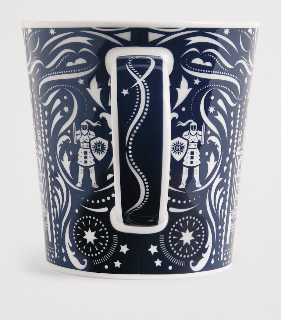 Knights of Brompton Road Mug BLUE Image 2