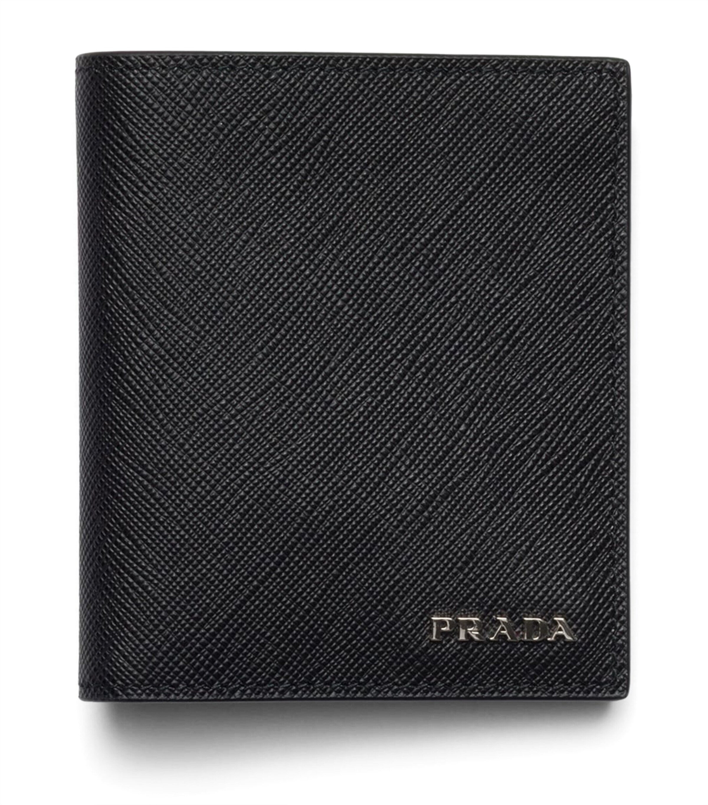 Prada Black Saffiano Leather Wallet Harrods UK