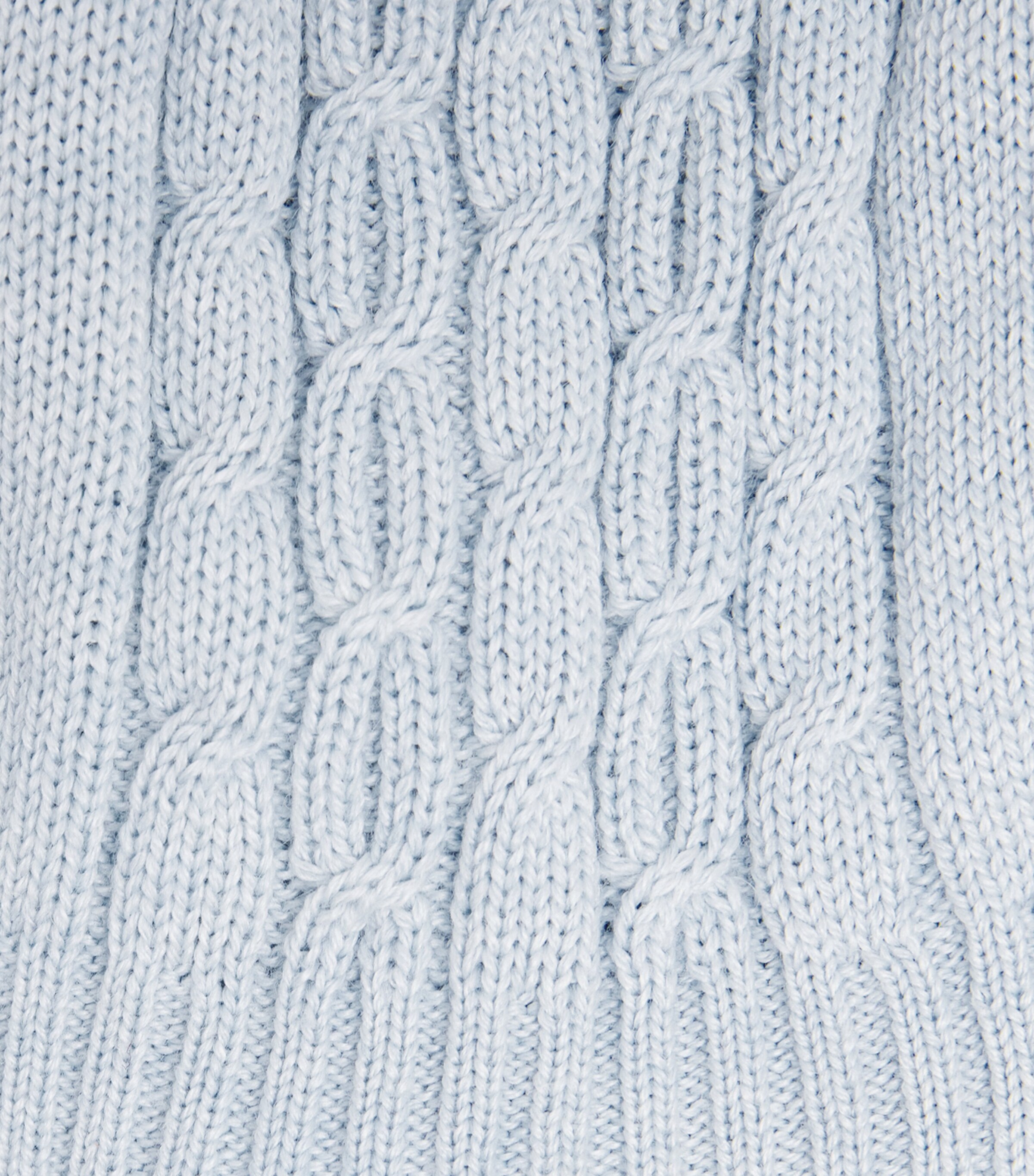 Bimbalo Wool-Blend Beanie (1-24 Months) Pale Blue Image 2