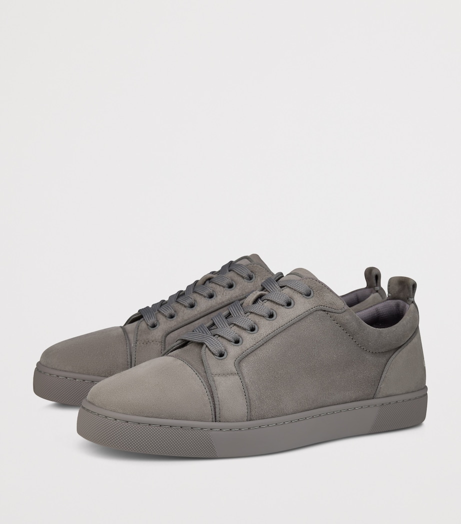 Christian Louboutin Louis JR Canopy Suede Sneakers Image 2