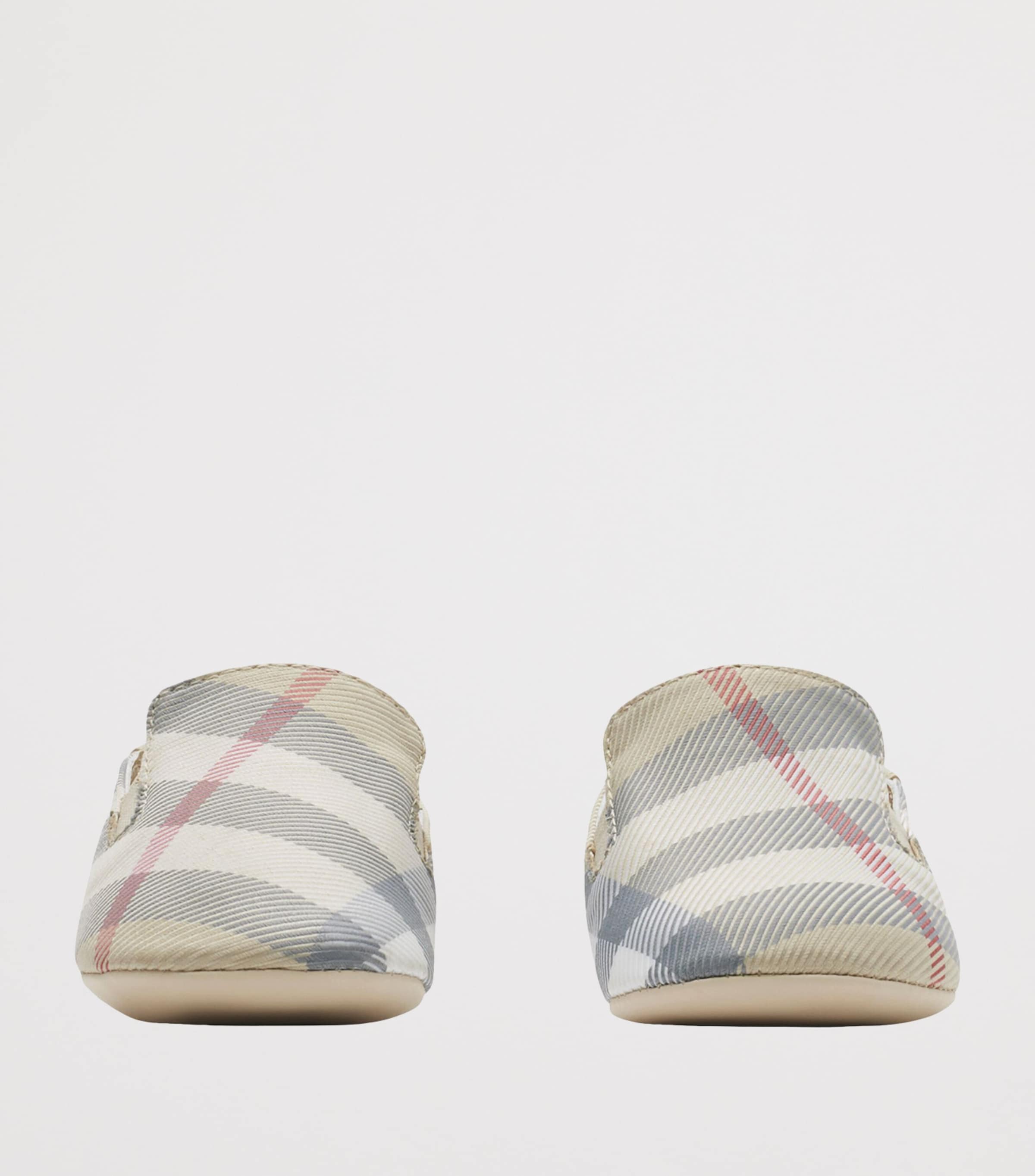 Check Slip-On Booties PALE STONE IP CHECK Image 3