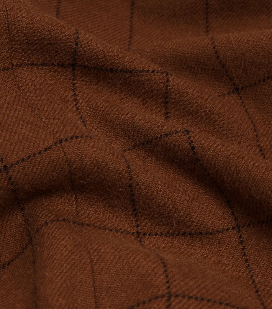 Camel Hair Cavendish Blazer 291DARK CAMEL Image 7