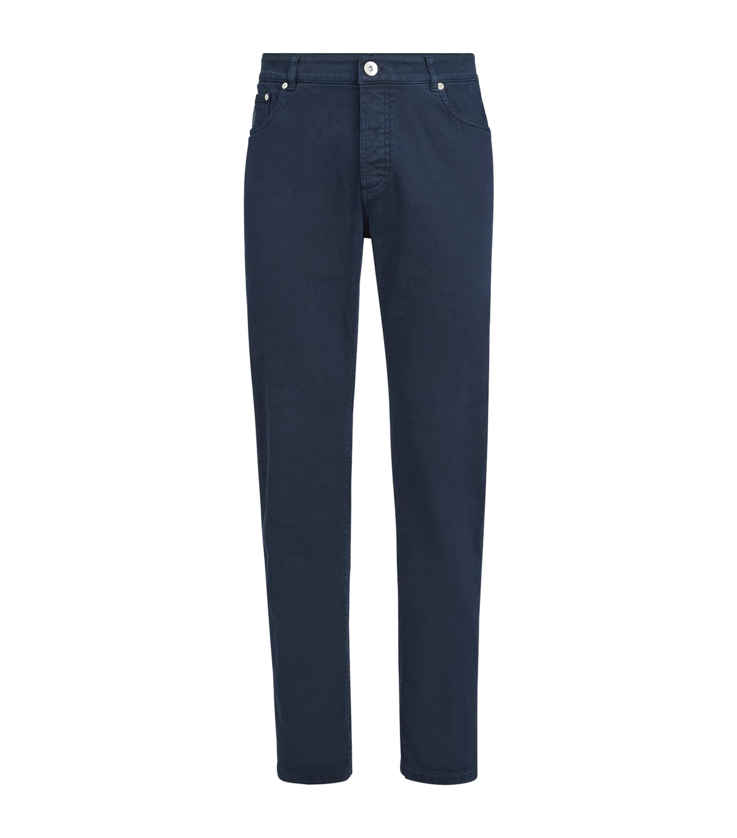 Brunello Cucinelli Mens Comfort Denim Straight Jeans Image 1