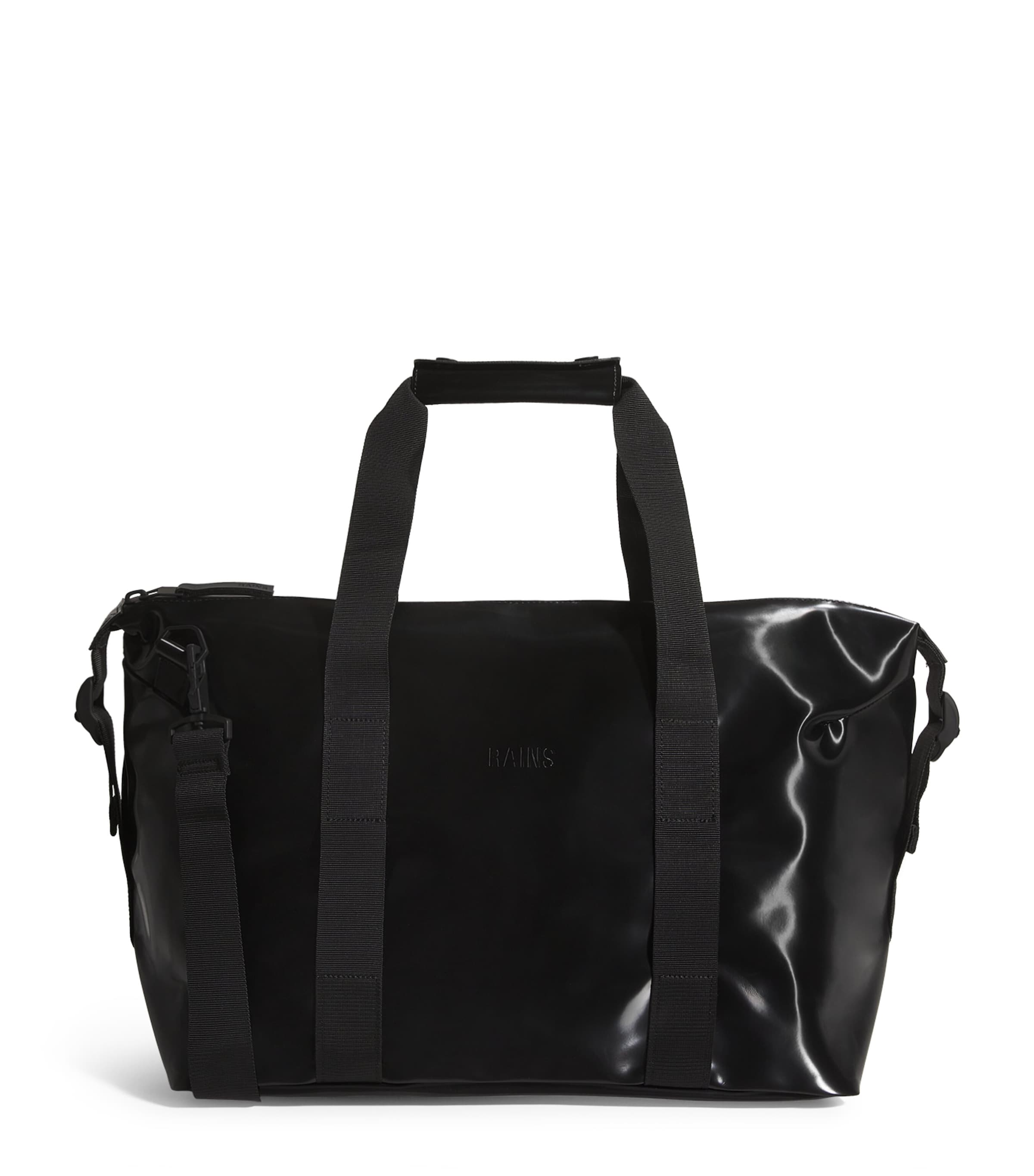 Shop Rains Small Hilo Weekend Bag In Black