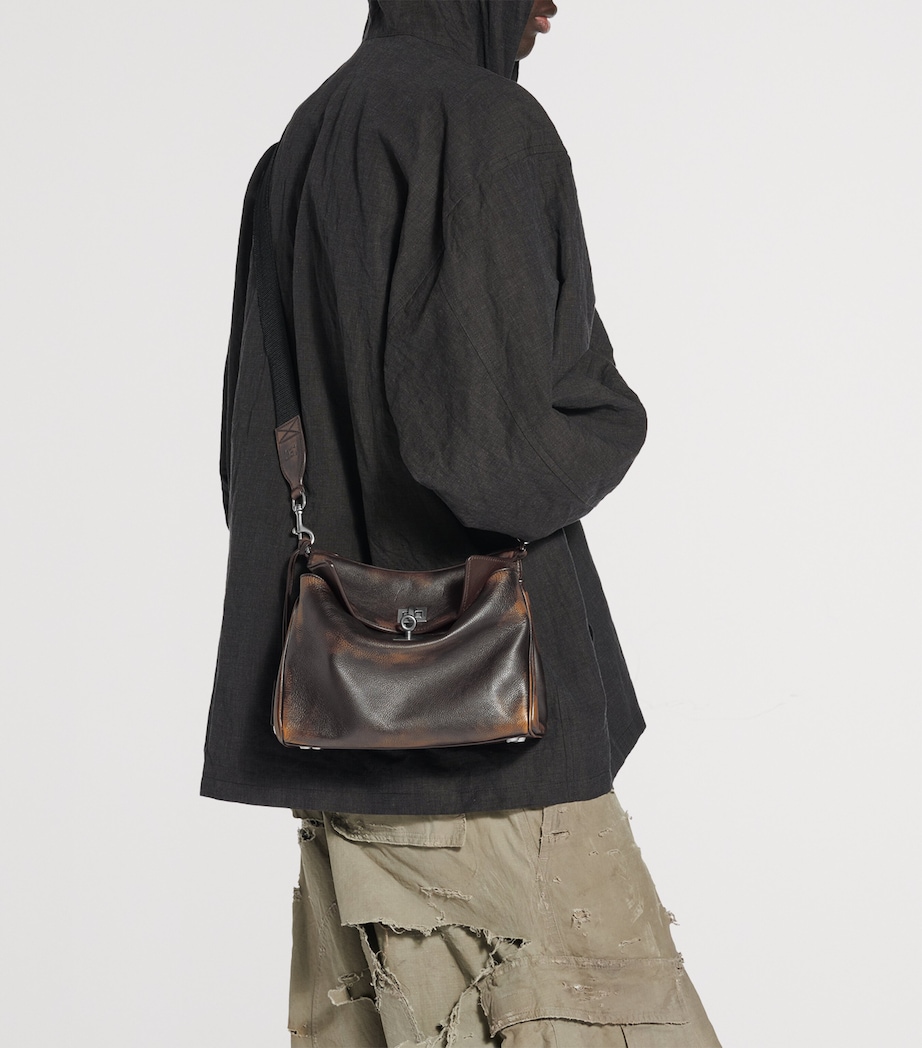 Small Calfskin Rodeo Shoulder Bag 9862 Image 2