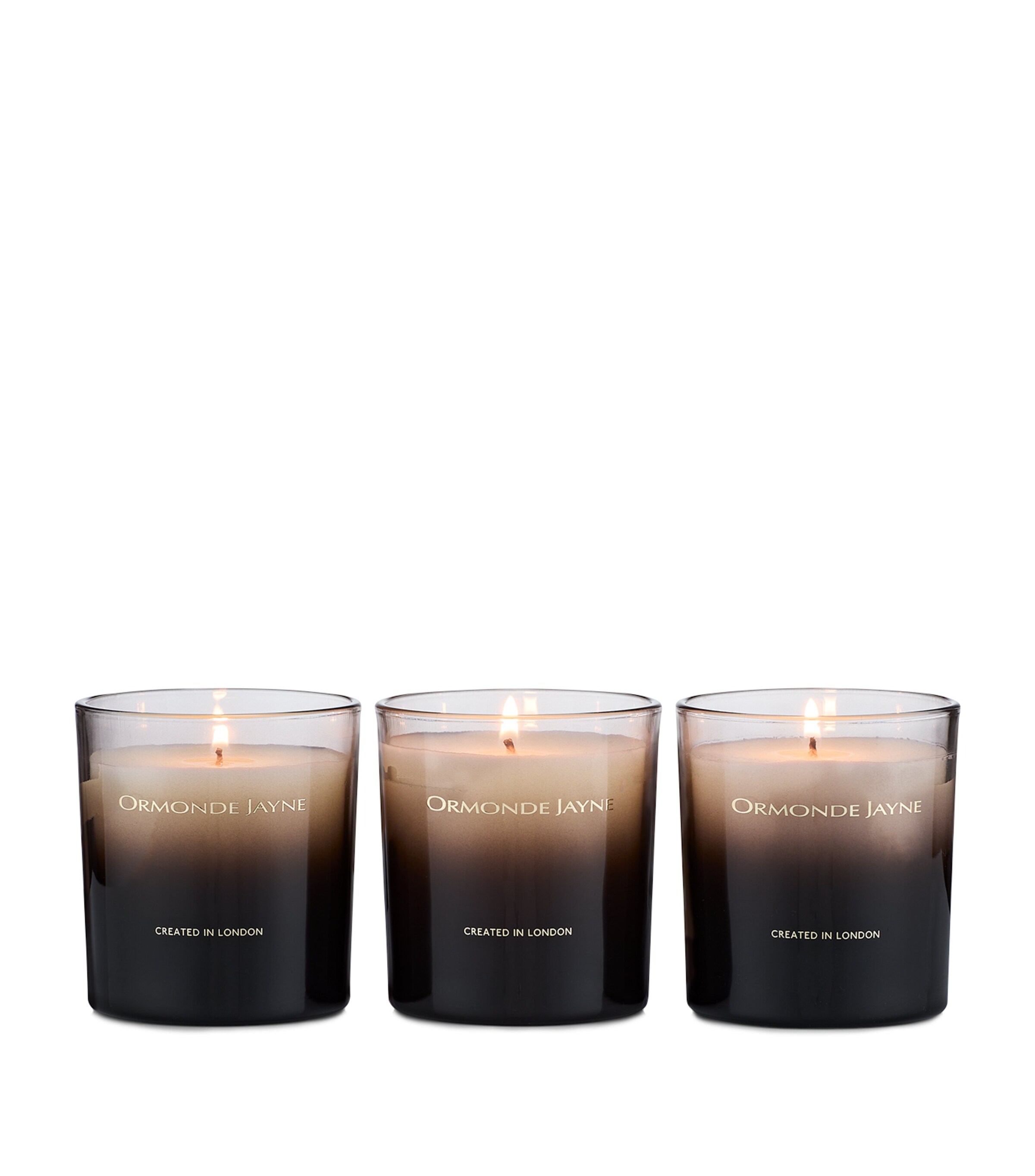 Amberesque Candle Gift Set (3 x 170g) BROWN Image 3