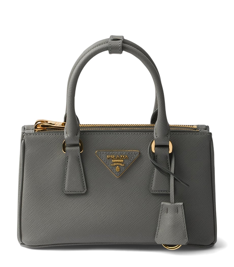 Mini Saffiano Leather Galleria Top-Handle Bag F0480 Image 1