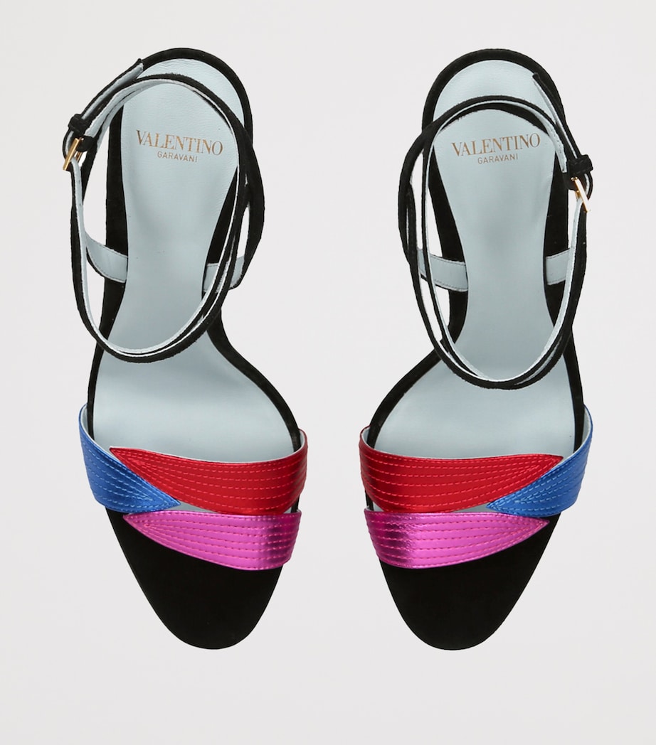 Folie Foliage Heeled Sandals 85 BLACK/COMB Image 4