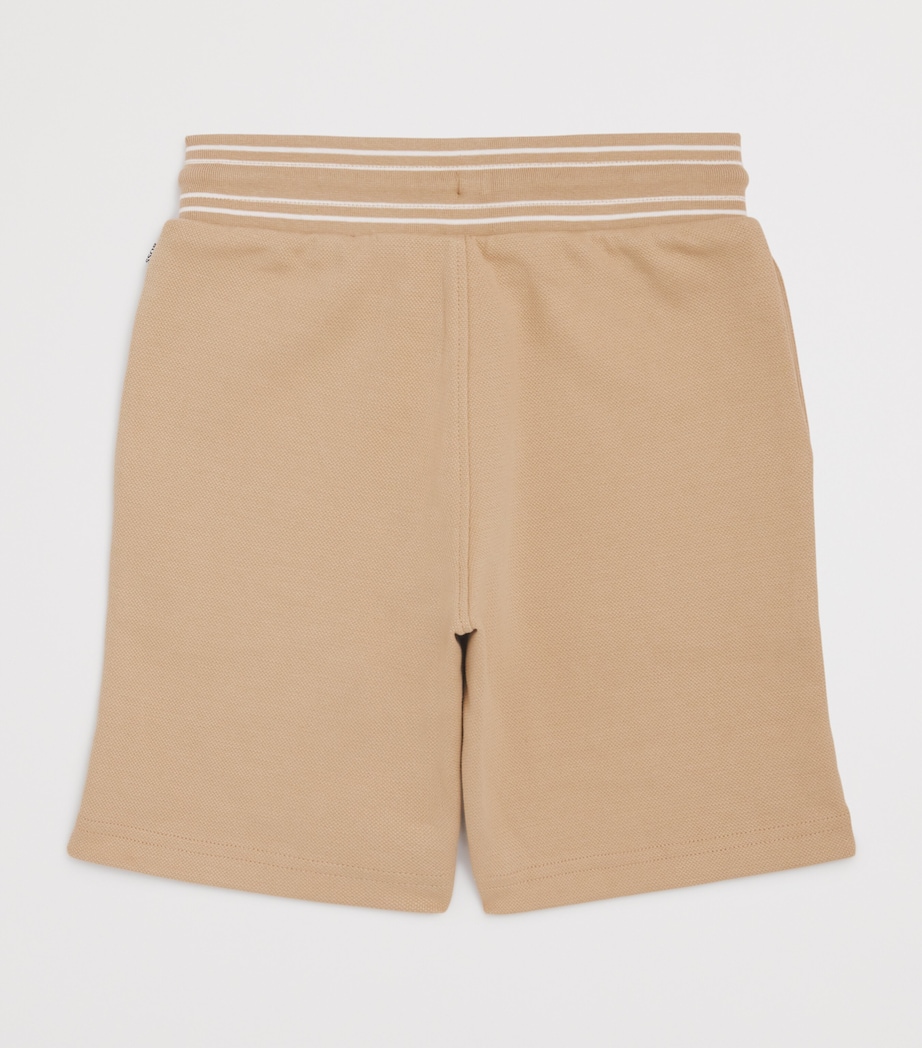 Cotton Piqué Sweat Shorts (4-16 Years) 249STONE Image 2