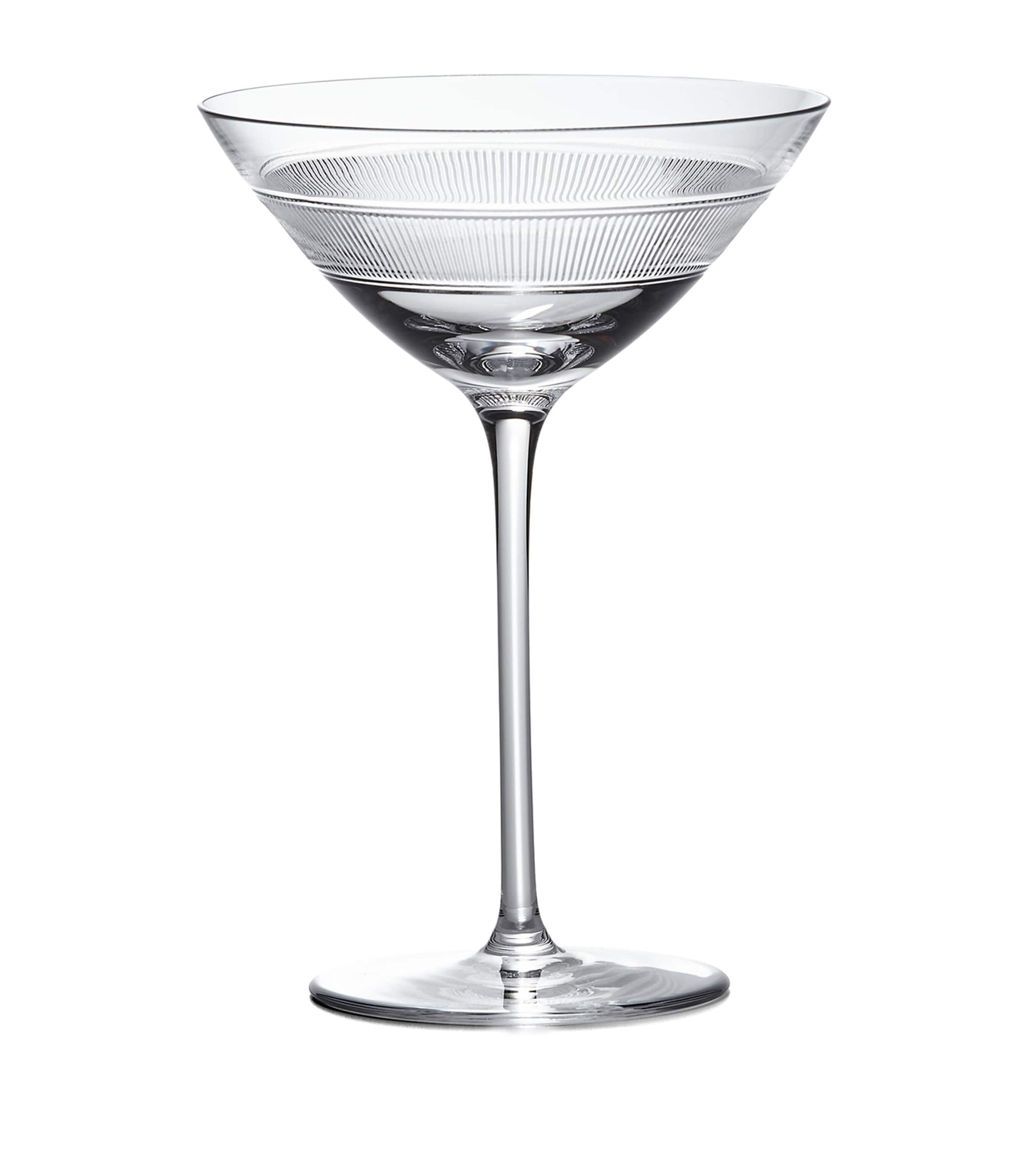 Shop Ralph Lauren Langley Martini Glass In Clear