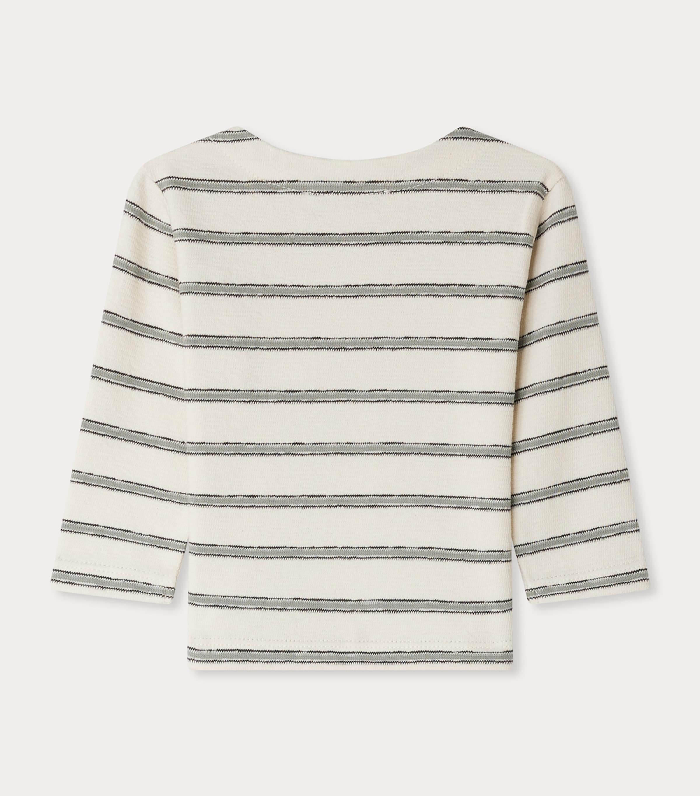 Cotton Guitar Long-Sleeve T-Shirt (6-18 Months) VERT DE GRIS Image 2