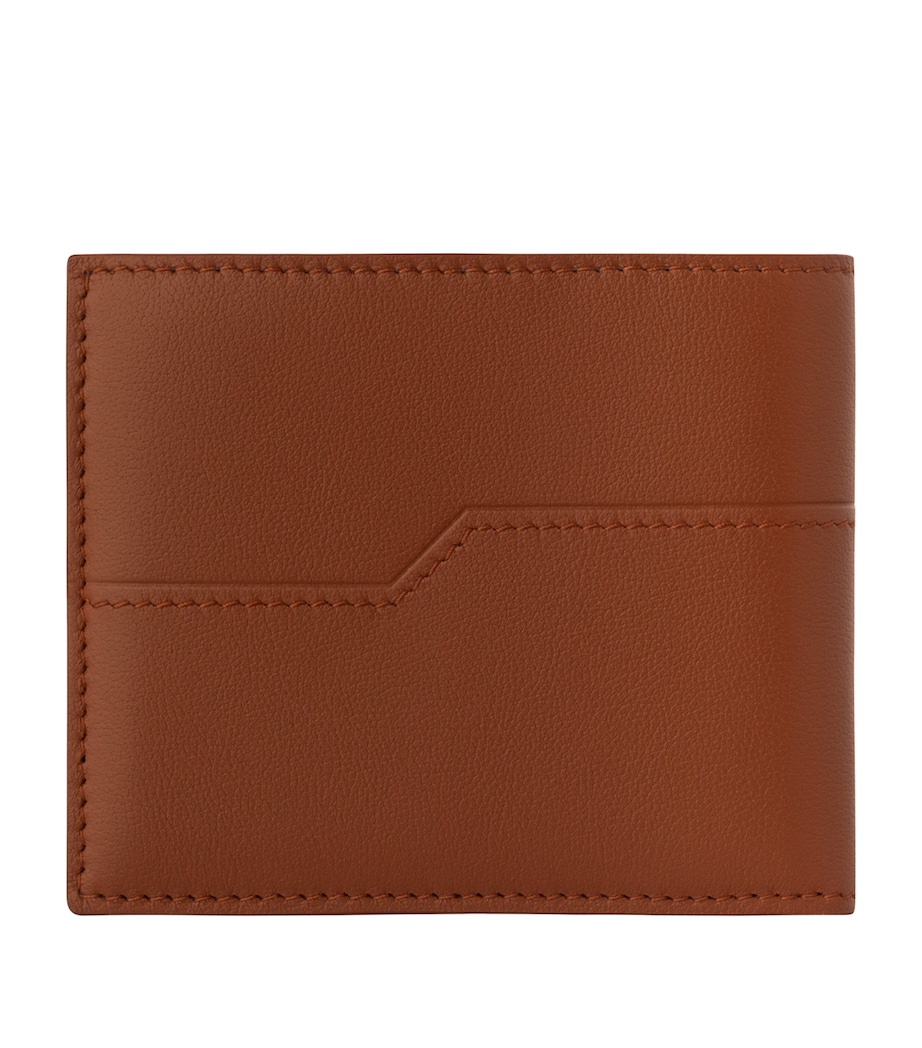 Mini Leather Heritage Bifold Wallet COGNAC Image 4