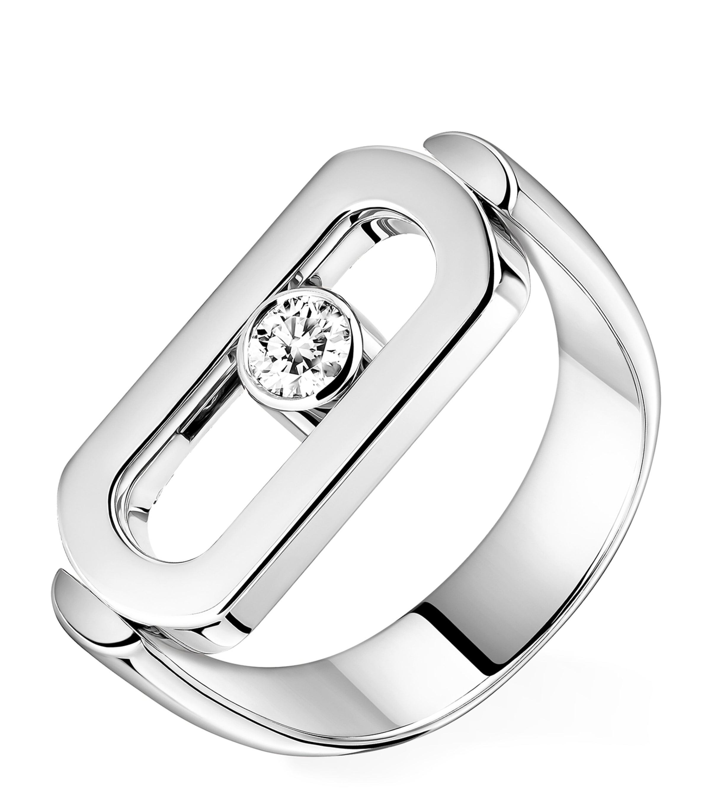 Messika Imperial Move White Gold and Diamond Ring White Gold Image 1