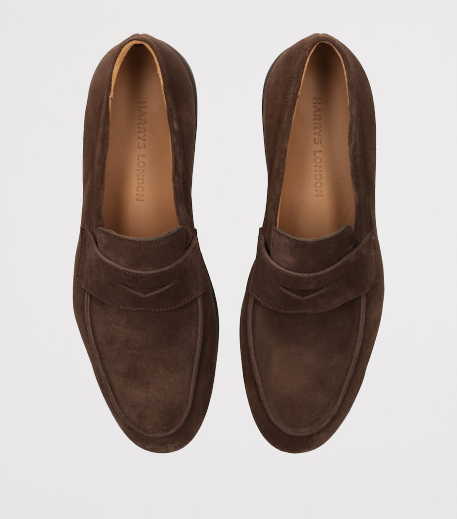 Suede Harley Loafers DARK BROWN Image 4