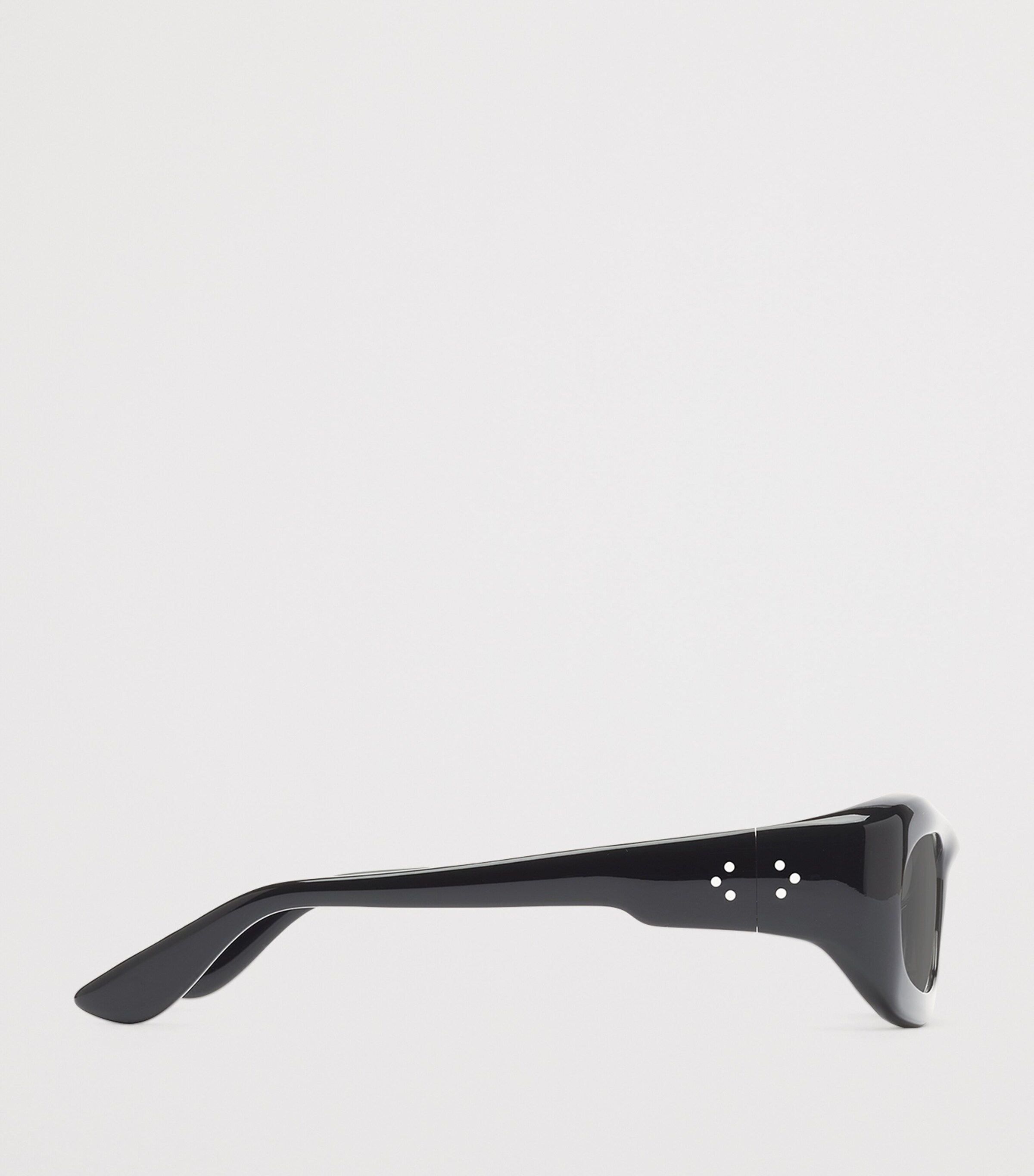 Acetate Ghaib Sunglasses BLACK Image 2