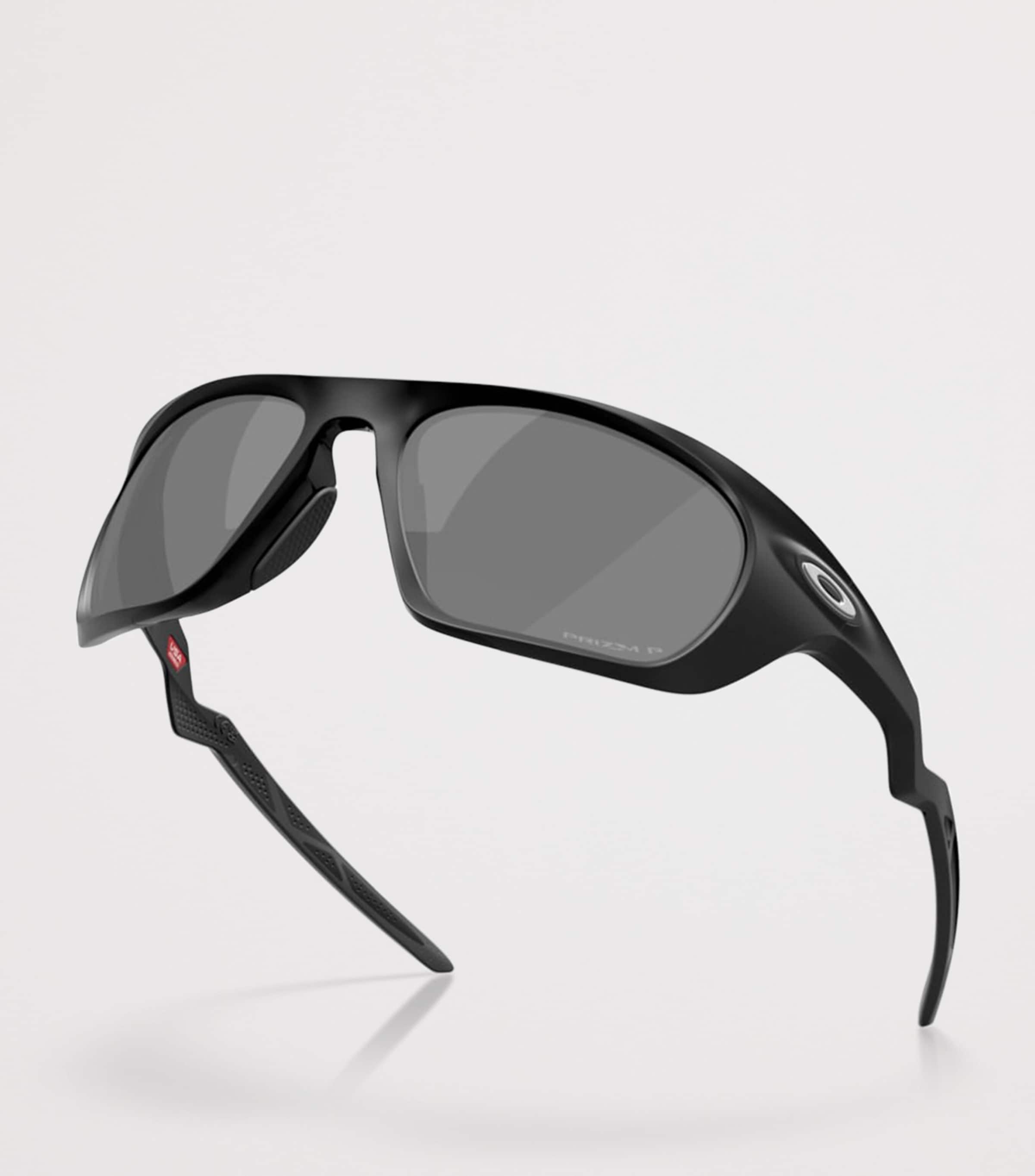 Oakley Lateralis Rectangle Sunglasses Black Image 5