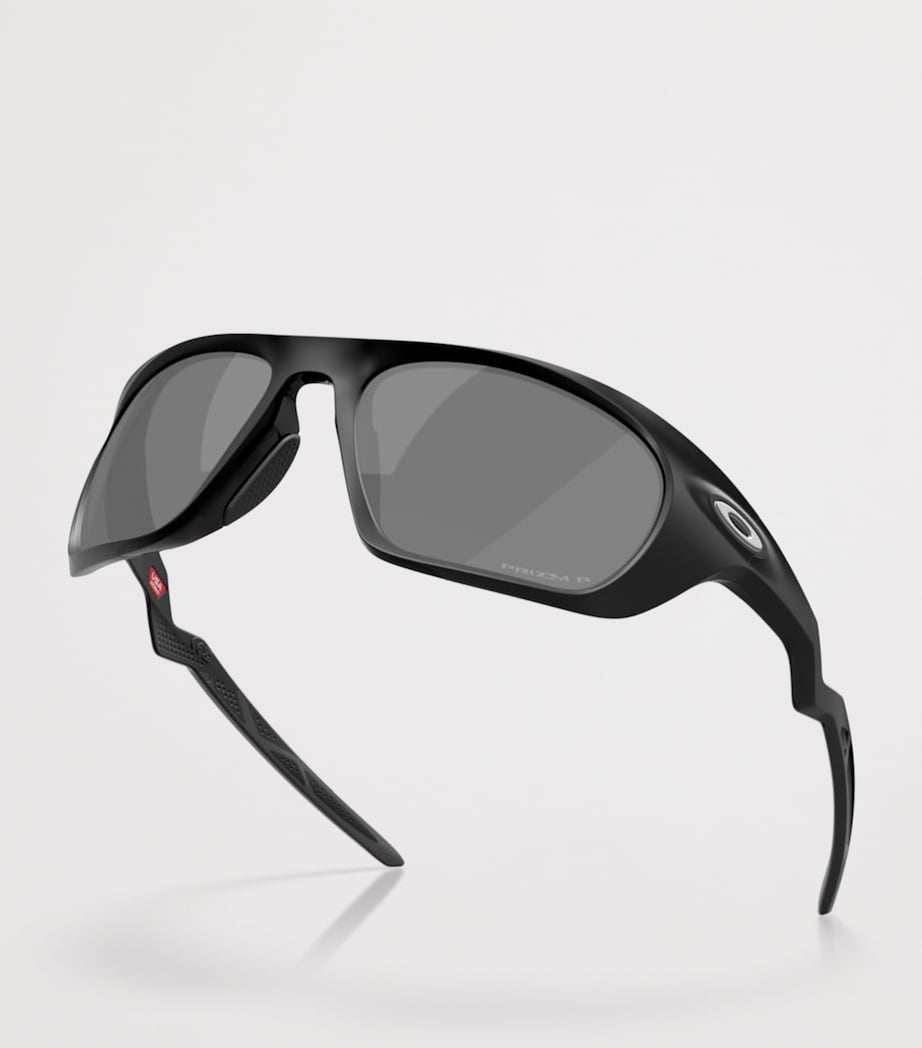 Oakley Lateralis Rectangle Sunglasses Black Image 5