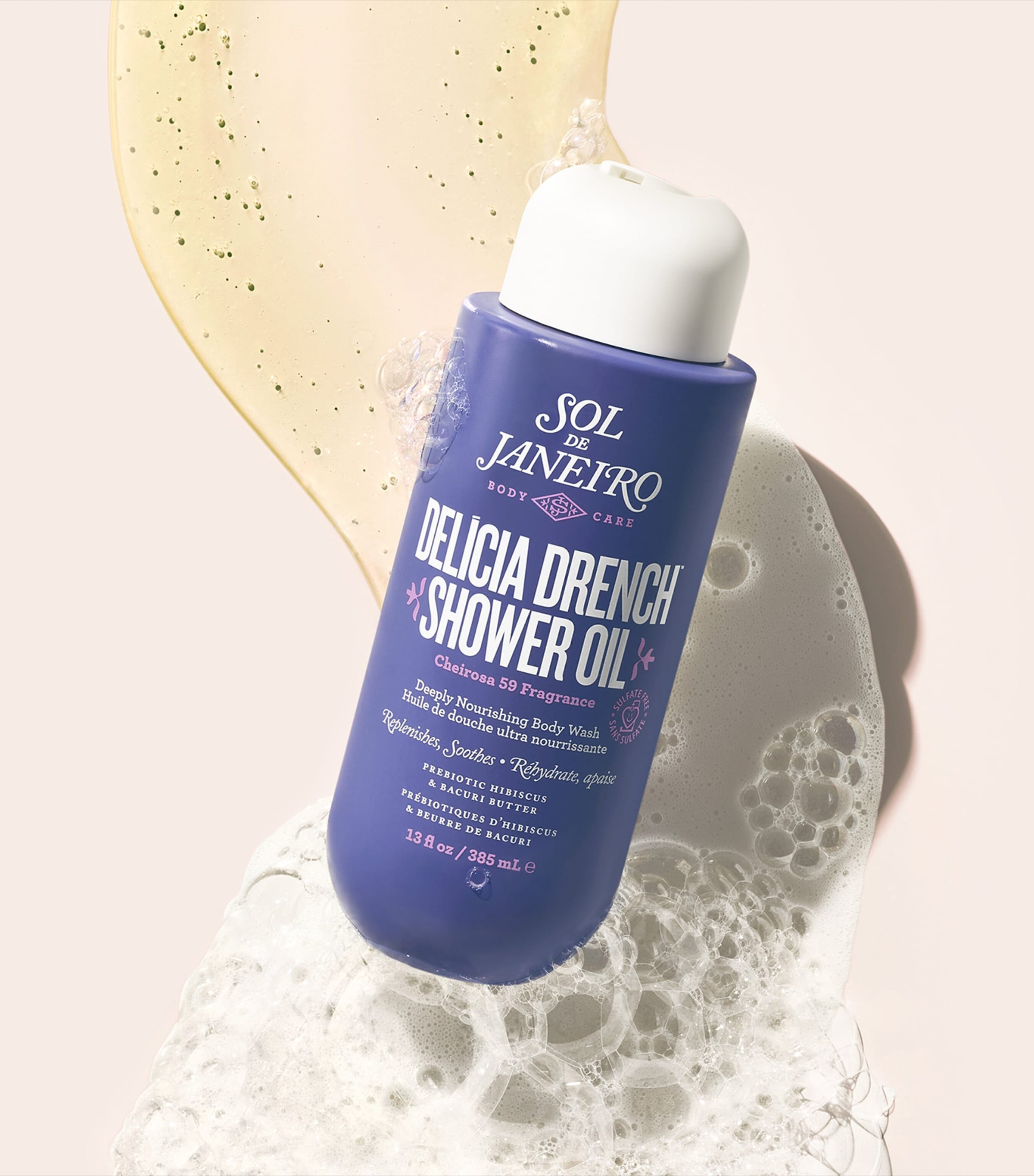 SOL DE JANEIRO Delícia Drench Shower Oil (385ml) | Bath & Shower | Shower Gels | Designers | SOL DE JANEIRO SOL DE JANEIRO Delícia Drench Shower Oil (385ml) | Bath & Shower | Shower Gels | Designers | SOL DE JANEIRO