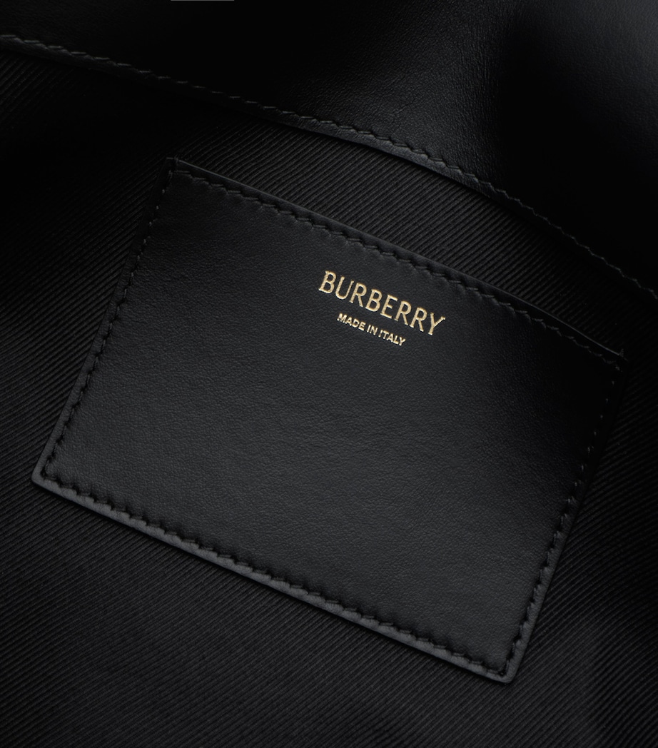 Check Top-Handle Bag DARK BIRCH BROWN Image 6