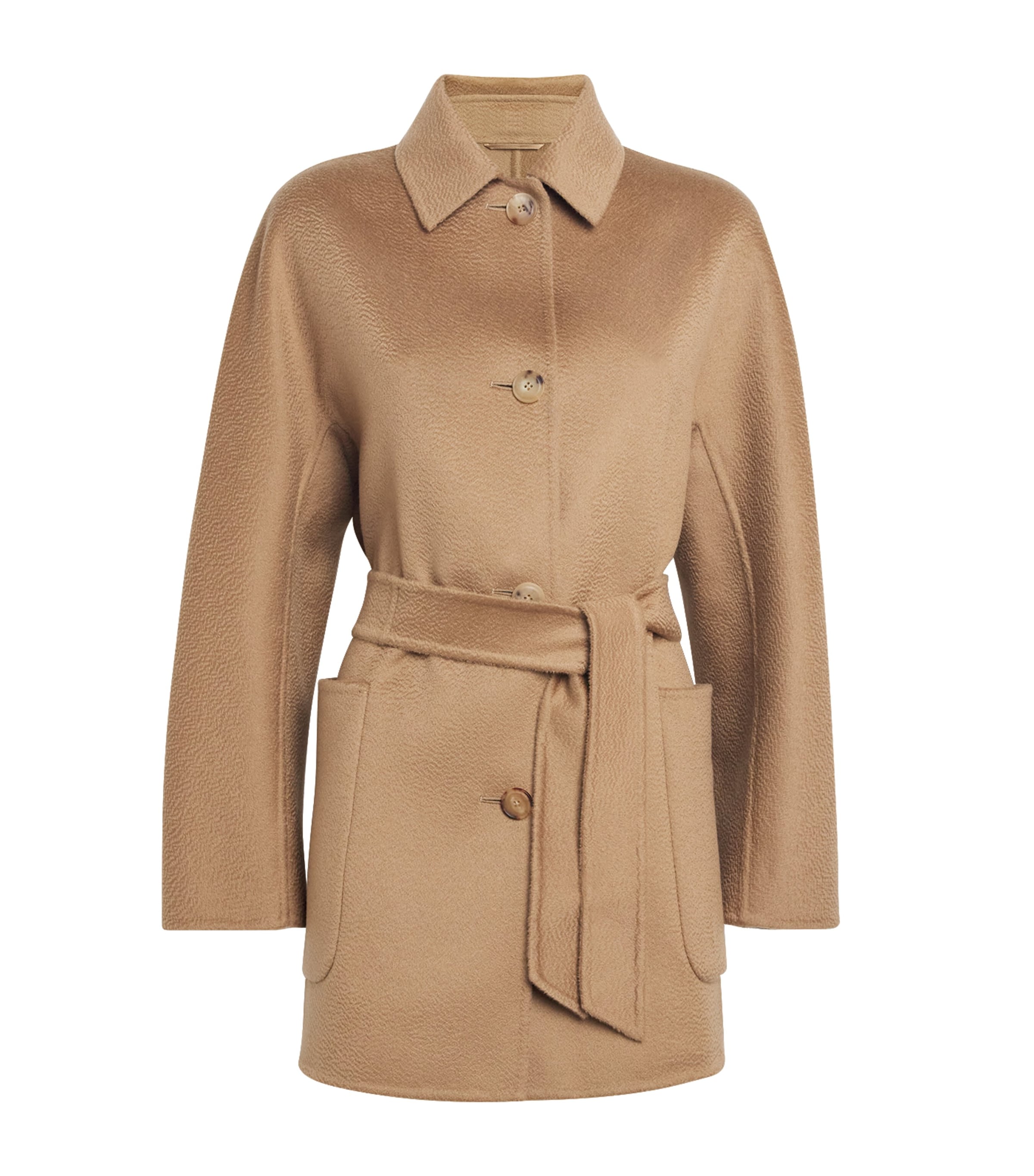 Max Mara Cashmere Lembi Short Coat | Harrods US