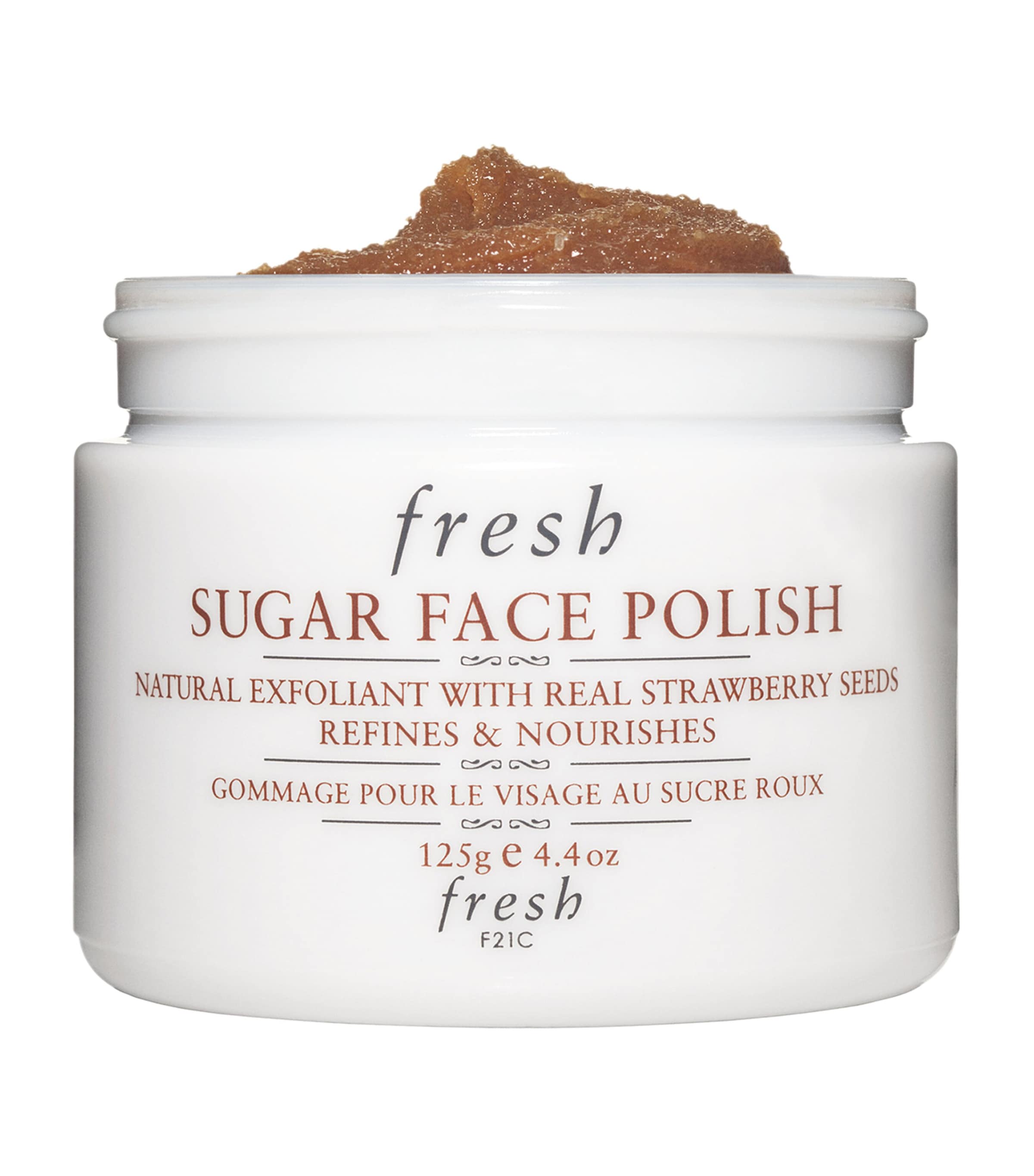 Fresh Sugar Face Polish Exfoliator (125g) NO COLOUR Image 2