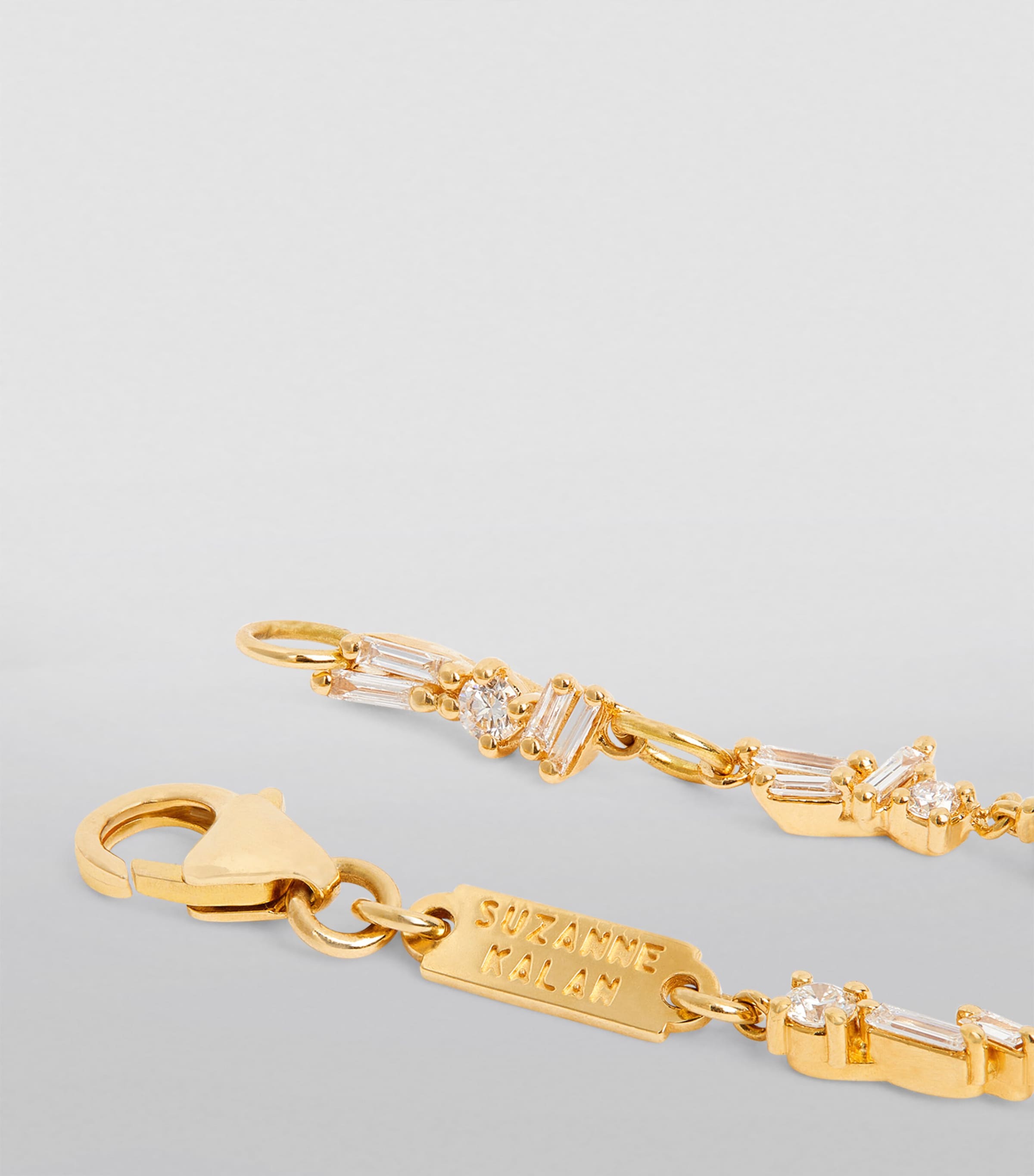 Yellow Gold and Diamond Classic Sparkler Bracelet 18K YG/WD Image 3