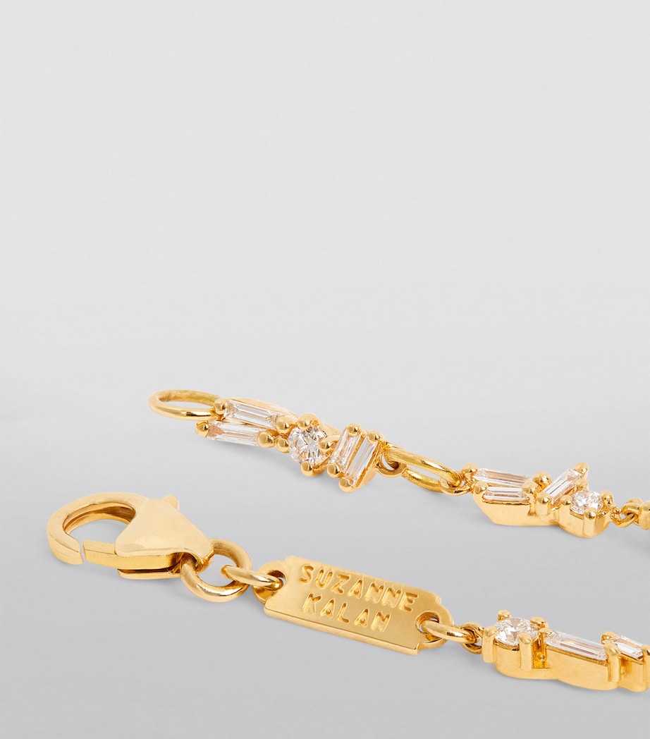 Yellow Gold and Diamond Classic Sparkler Bracelet 18K YG/WD Image 3