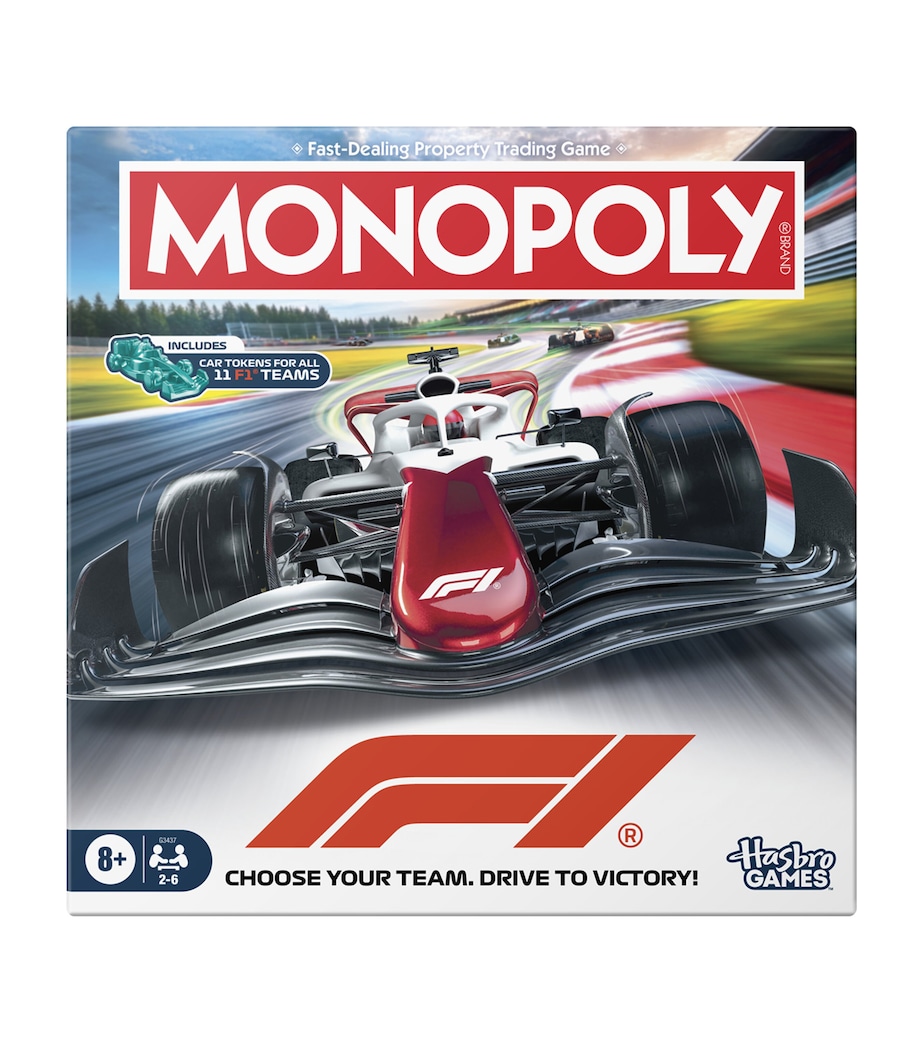 Hasbro Games Monopoly F1 Edition Board Game Image 1
