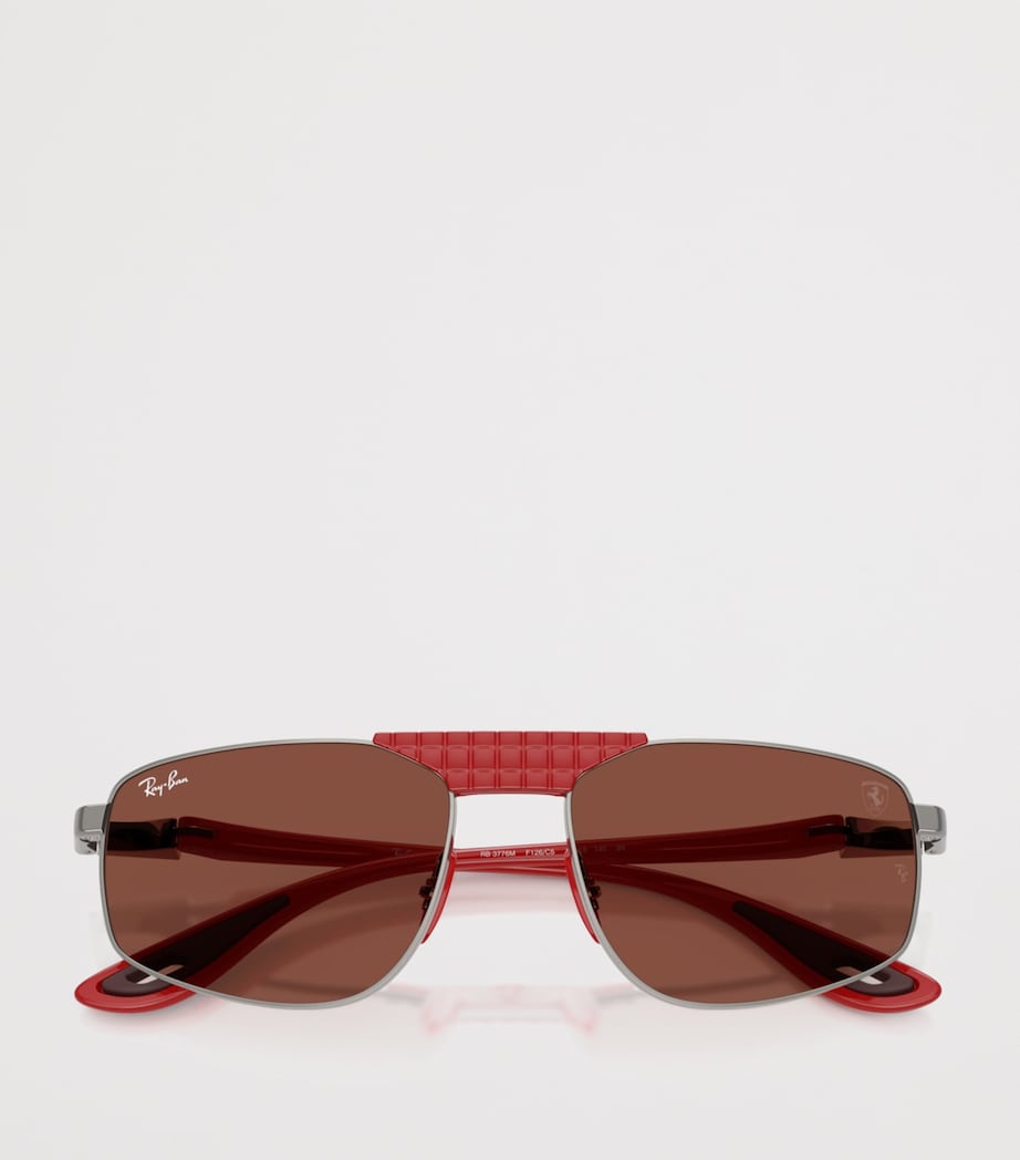 x Scuderia Ferrari RB3776M Irregular Sunglasses F126C5 Image 5