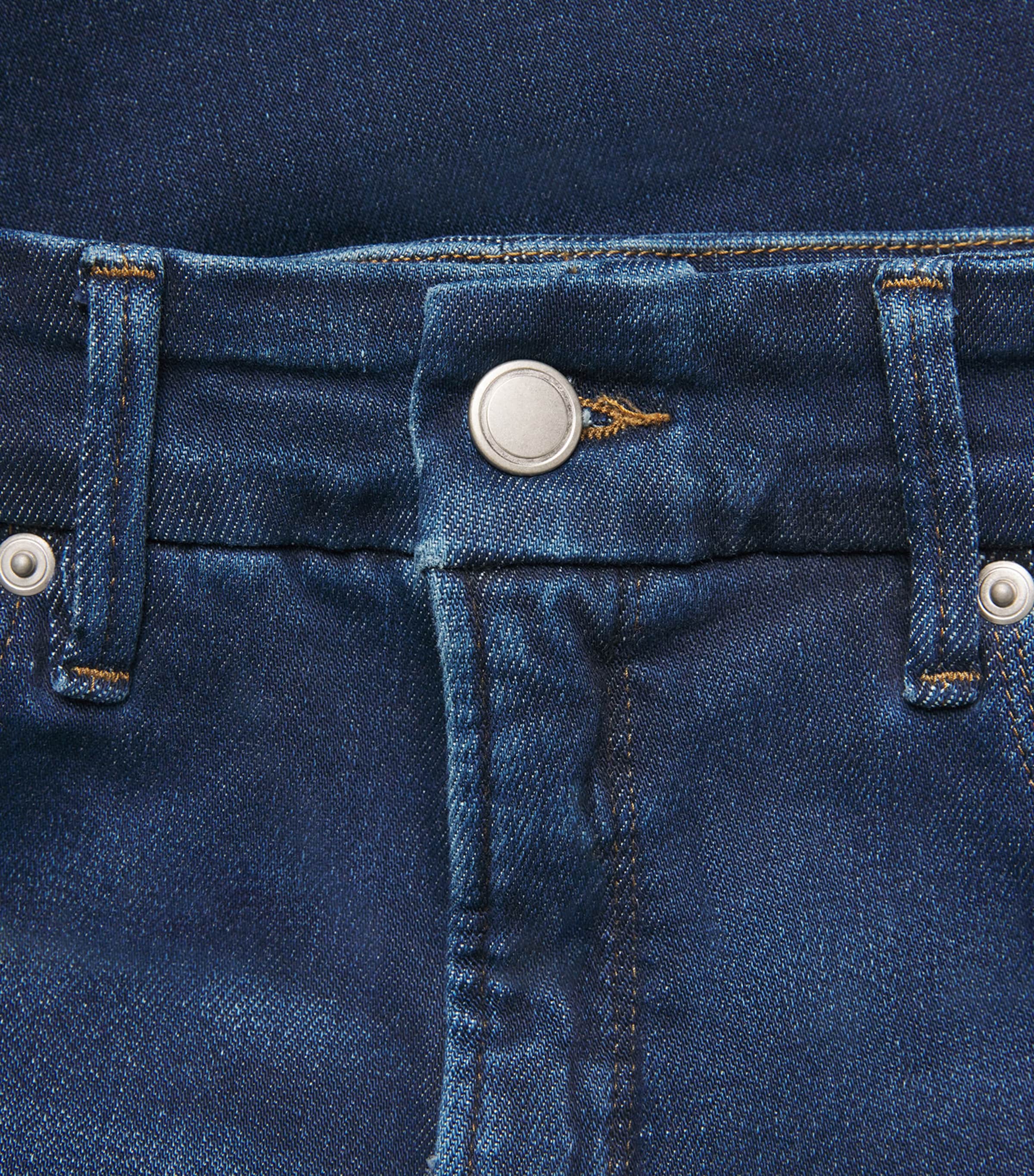 Soft Tech Good True Straight Jeans 572 INDIGO Image 5