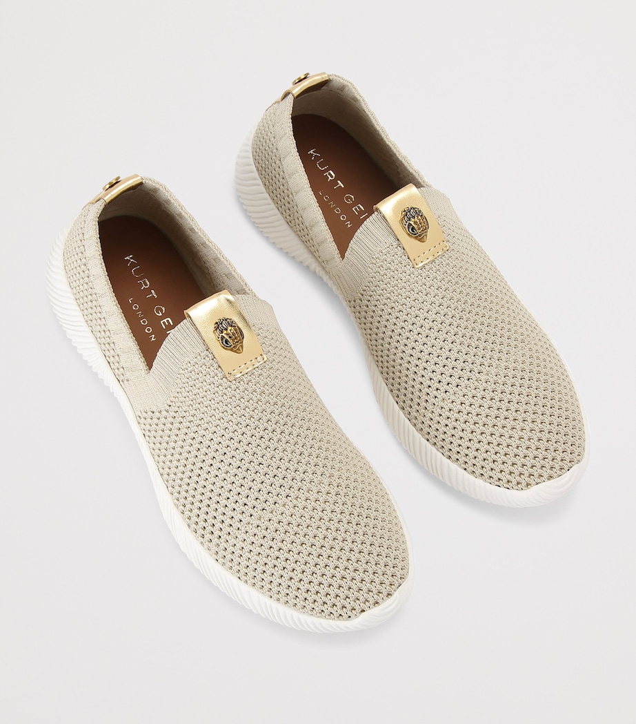 Kurt Geiger London Lorna Slip-On Sneakers Gold Image 4