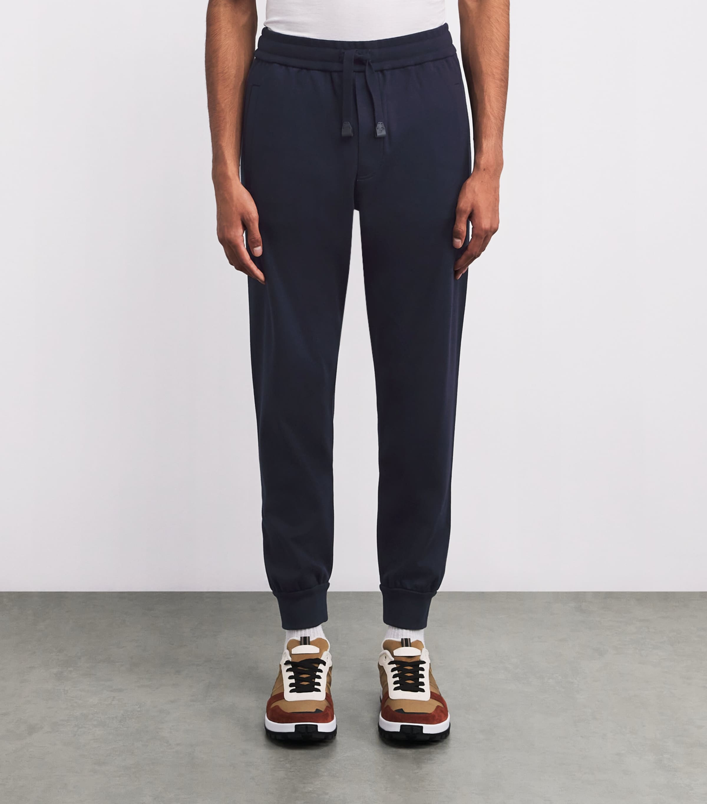 Drawstring Tapered Sweatpants 4100 Image 3