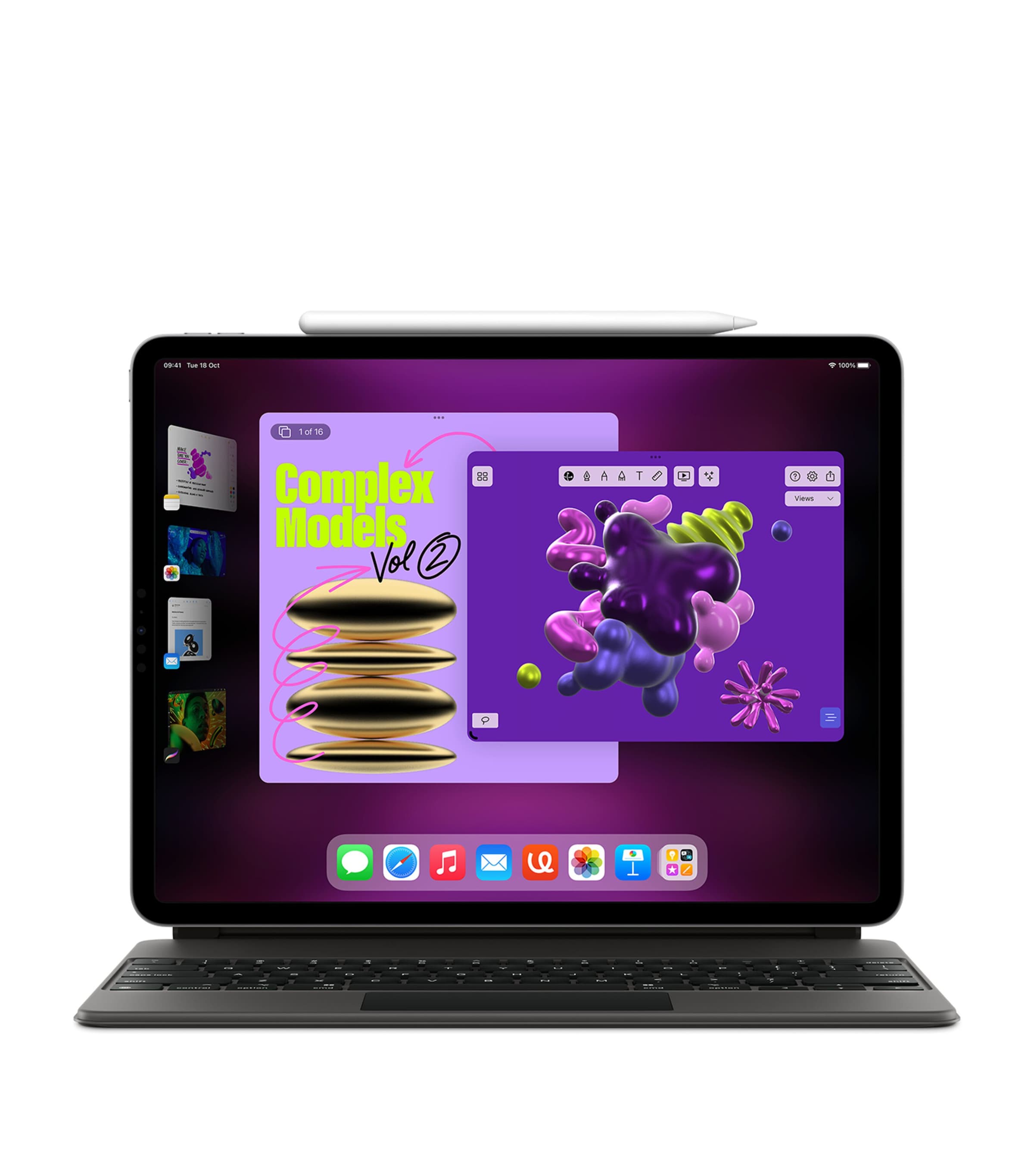 iPad Pro 11" Cellular (2022) 2TB - Silver SILVER Image 3