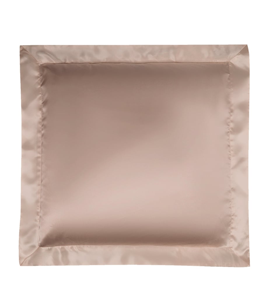 Silk Square Pillowcase (65cm x 65cm) BLUSH Image 1