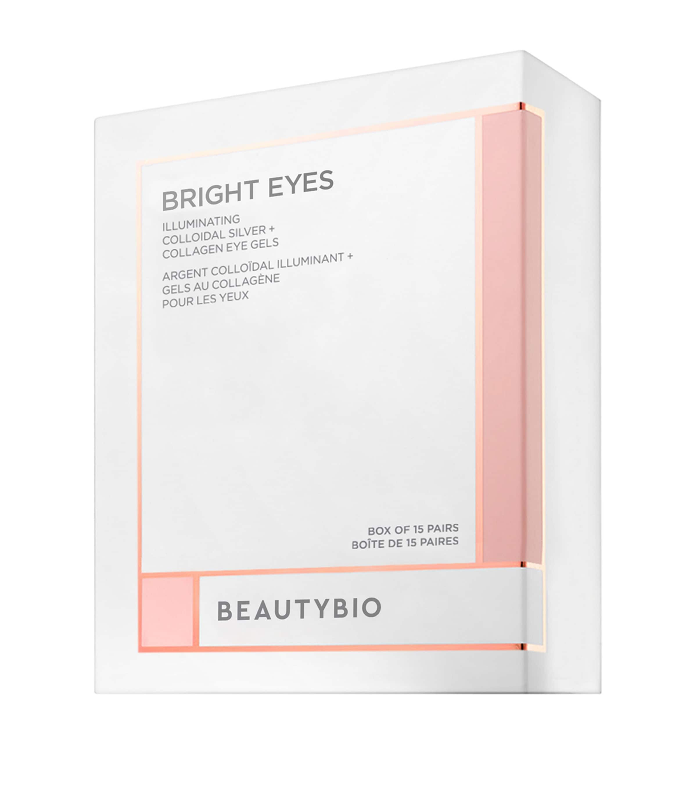 Beautybio Bright Eyes Eye Gel Patches In White