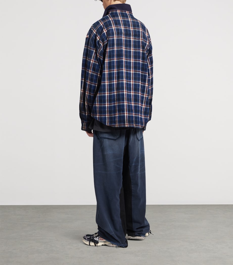 Balenciaga Mens Cotton Reversible Shirt Image 4